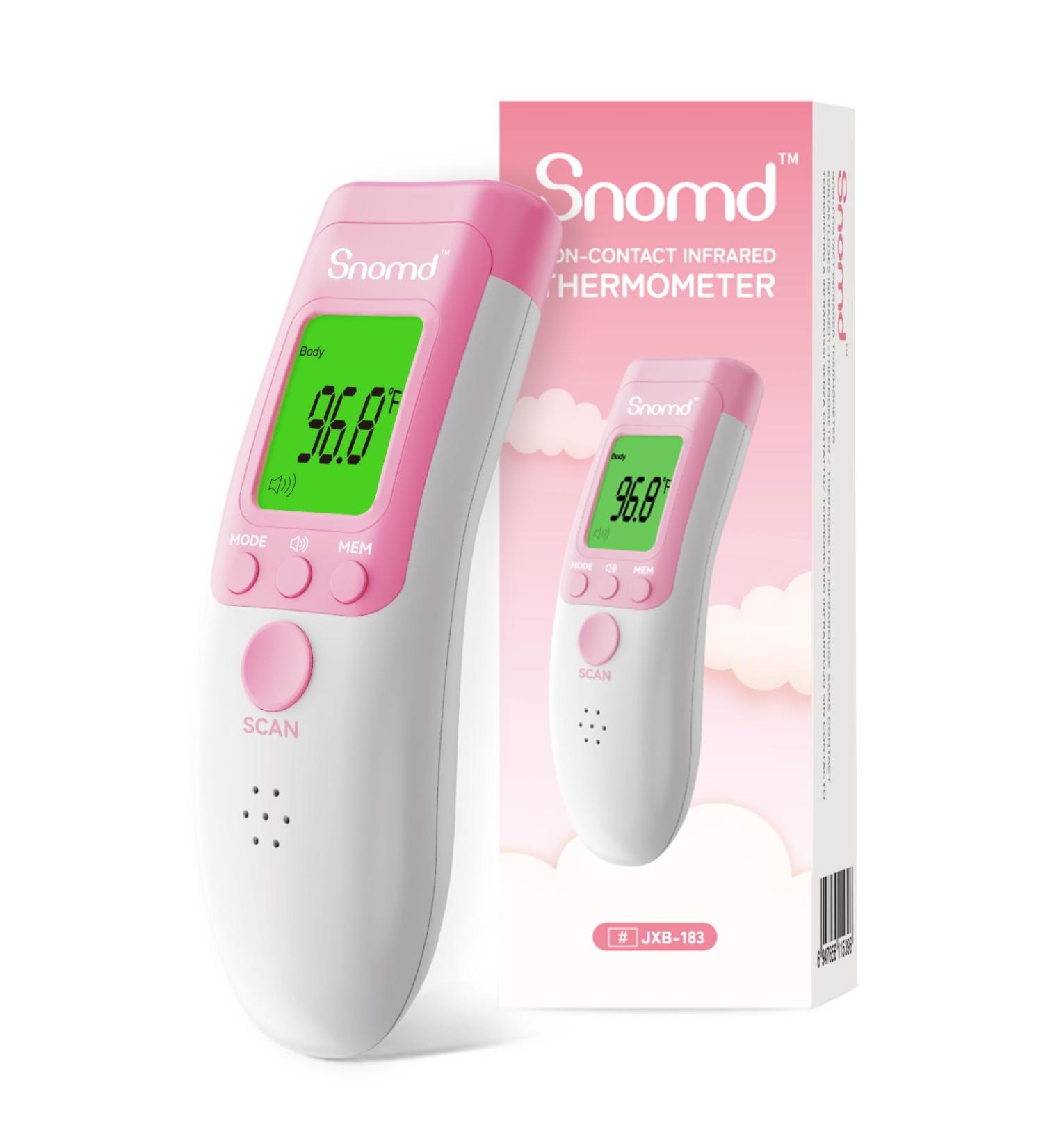 Buy 3-in-1 Digital Non-Contact Infrared Forehead Thermometer for Adults & Kids | Medical Thermometer with Backlight LCD Screen - Fast International Shipping - Buy Online on GoSupps.com