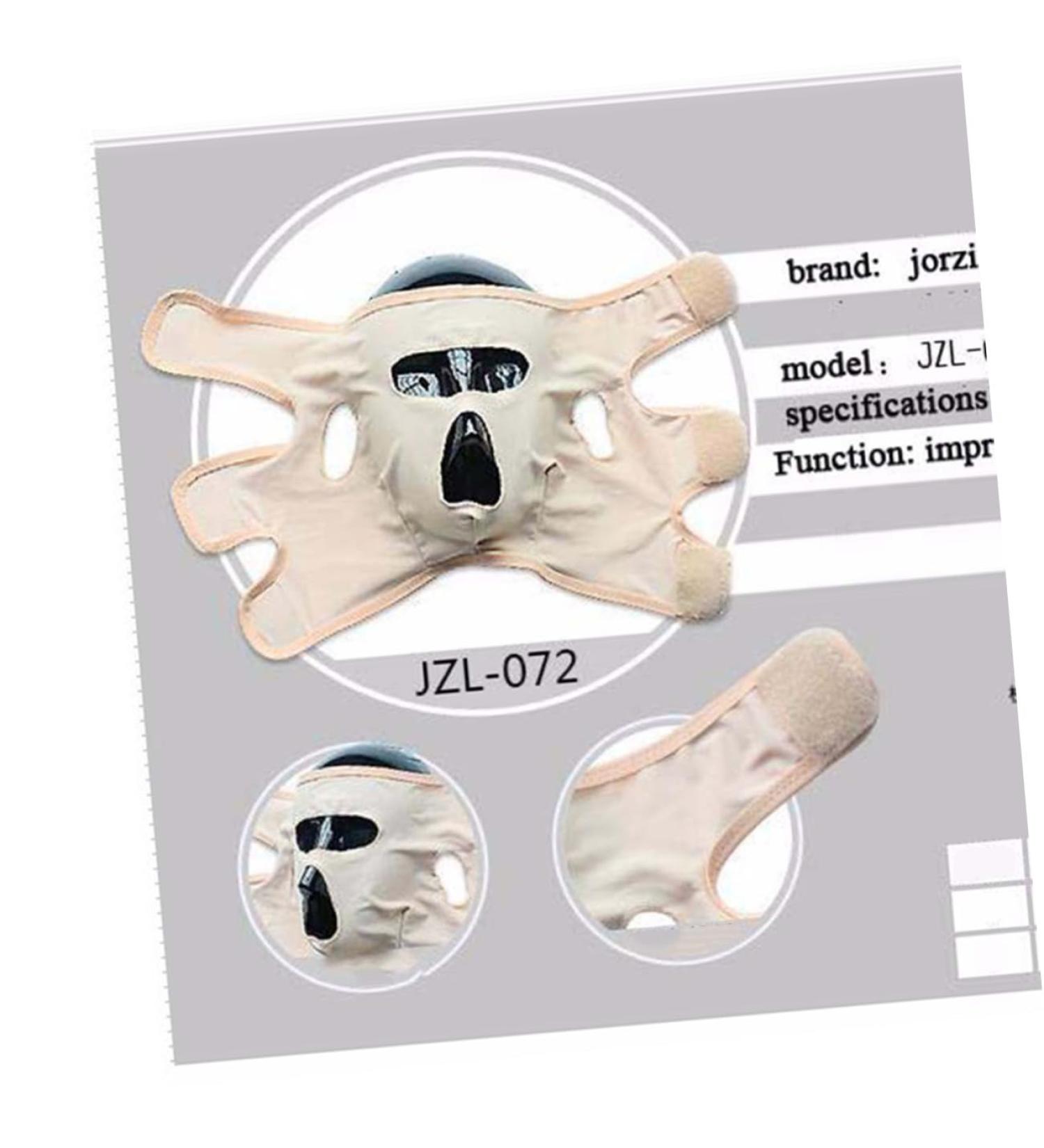 Beavorty facelift slimming breathable breathable facial slimming full -lift facial thin skin M As Shown - Buy Online on GoSupps.com