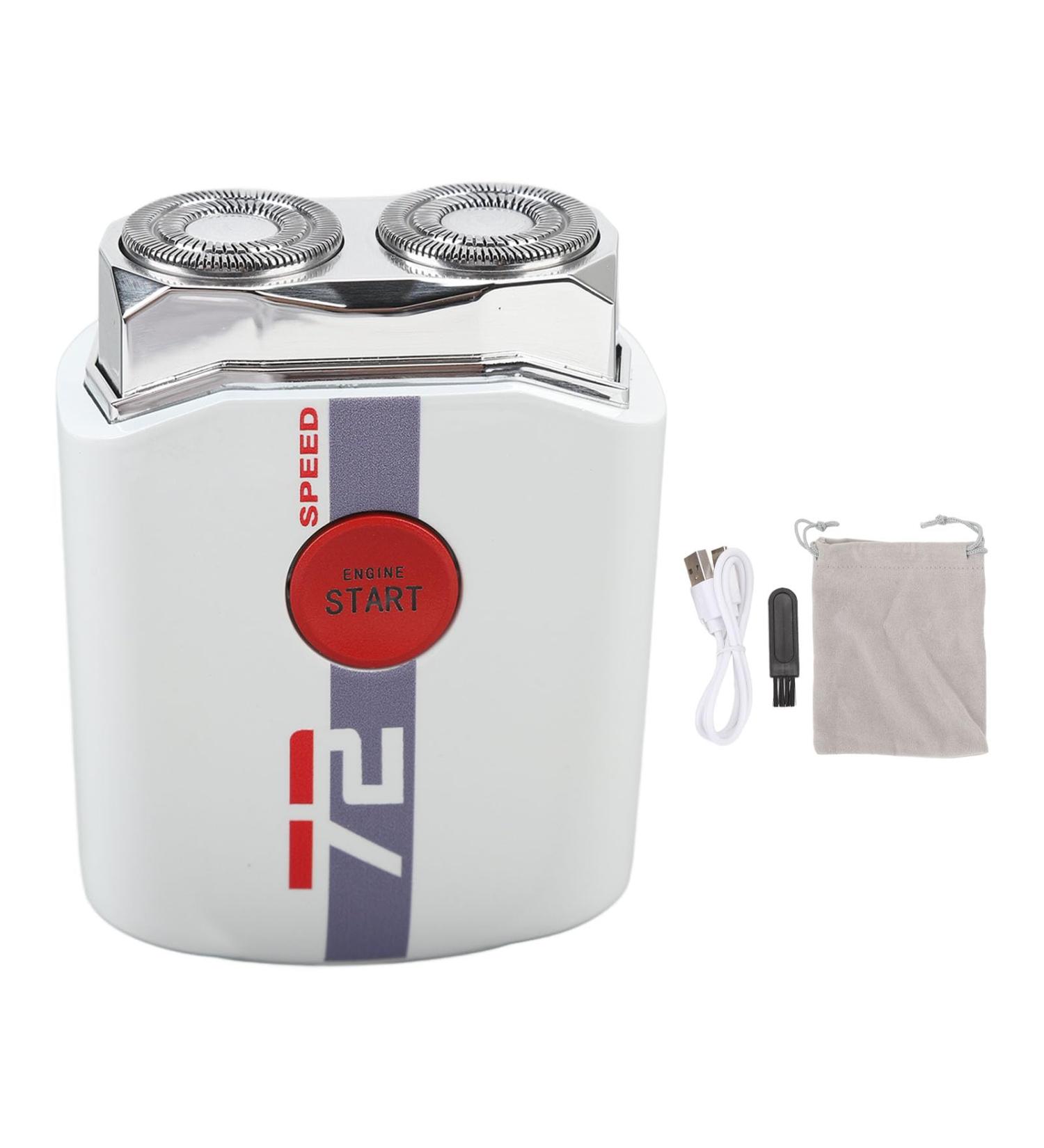 Beard Trimmer Zinc Alloy Fully Automatic Portable Washable Double Head Detachable Travel Men Beard Clippers for Beard Hair Body Hair - Buy Online on GoSupps.com