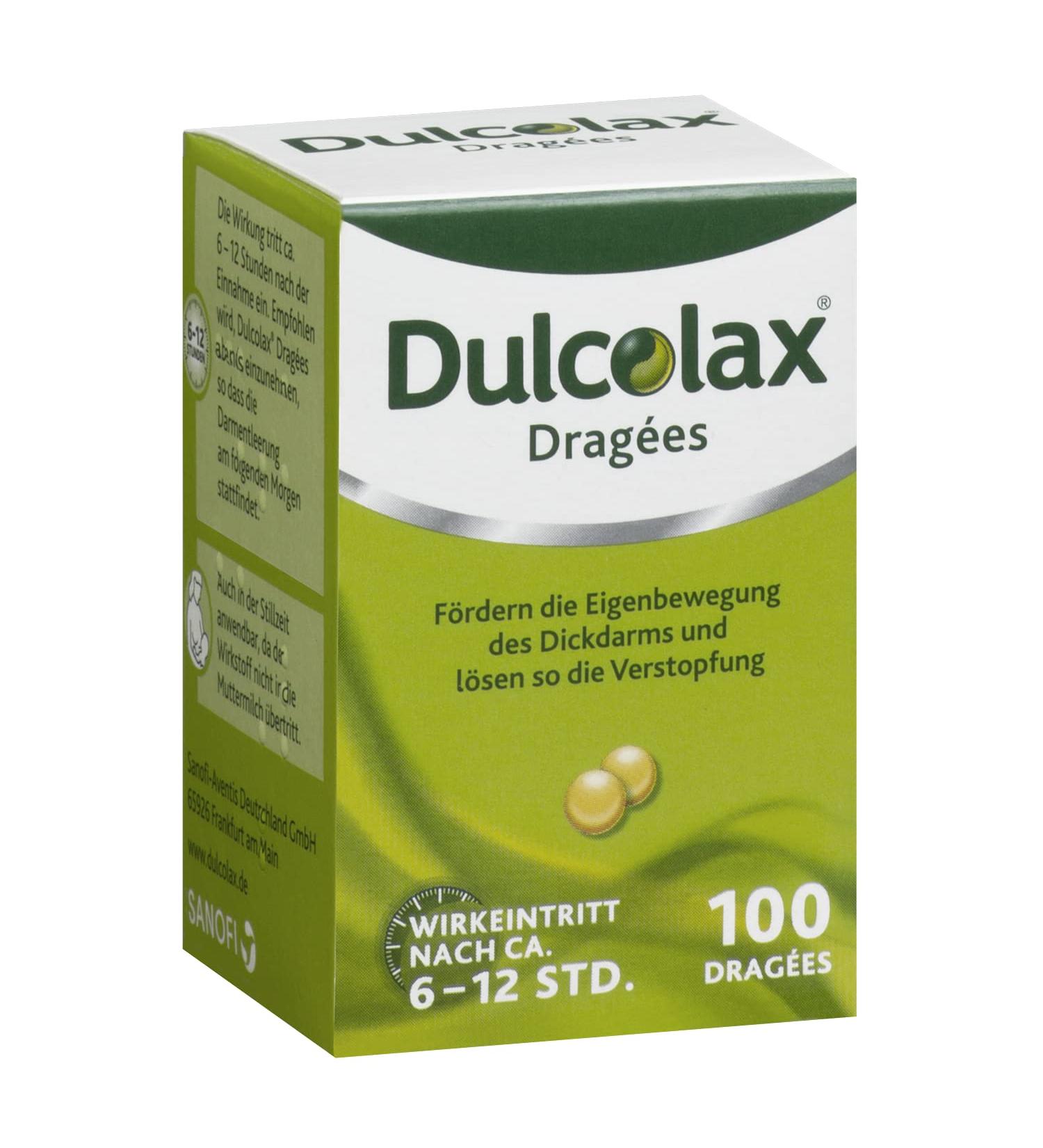 Dulcolax Drag es - Effective Laxative for Predictable Constipation Relief - 100 Pcs - International Shipping Available - Buy Online on GoSupps.com