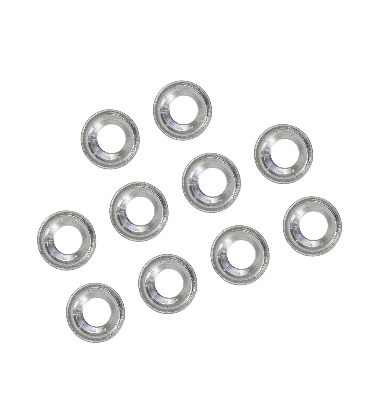 ROYALEAD Stove Cover - Aluminum Foil Round & Square Gas Stove Protector - 10pcs Kitchen Essential - Buy Online on GoSupps.com