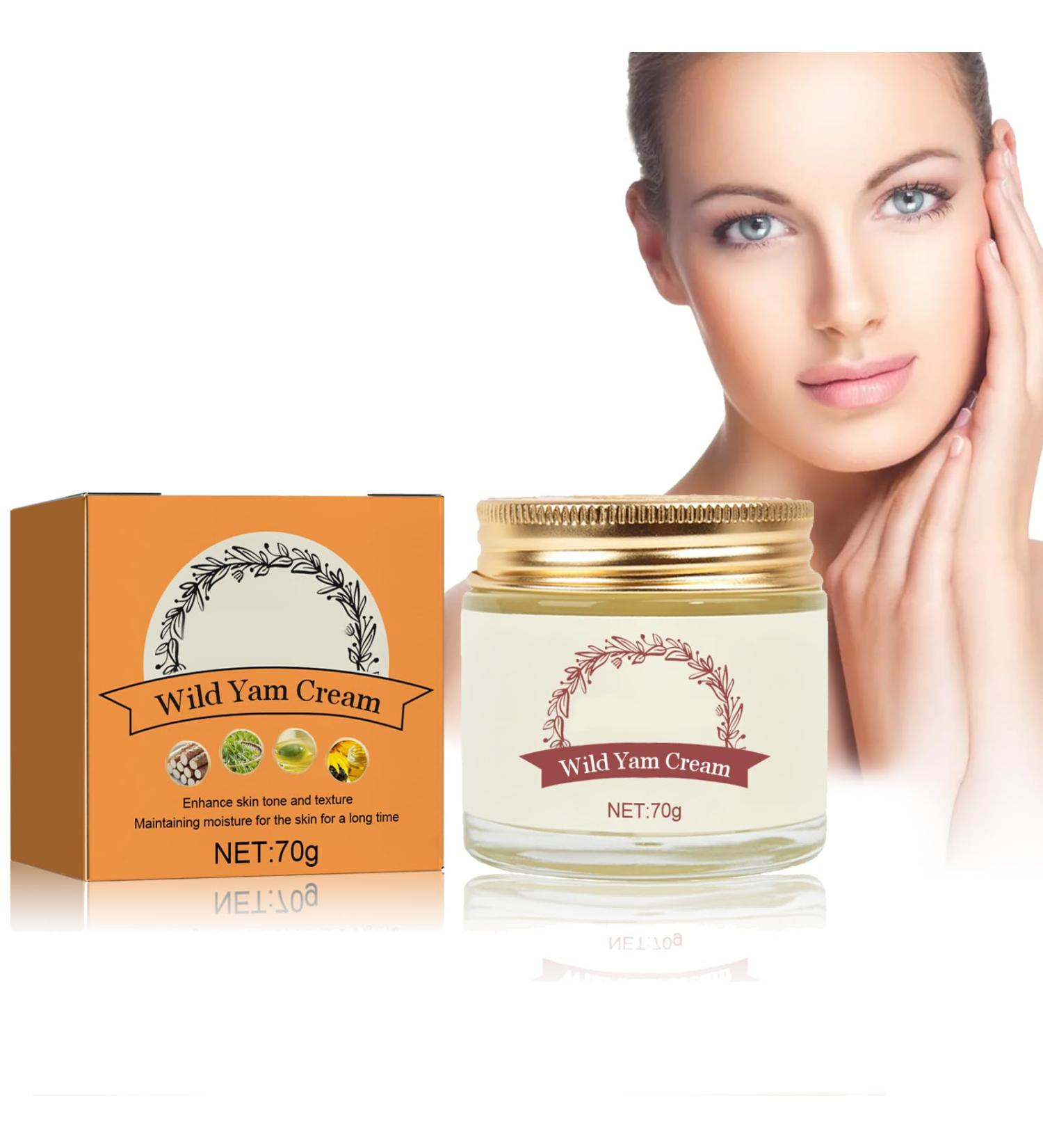 Pemarlis 70g Wild-Yam-Creme Wild-Yam-Creme Bio f r Den Hormonhaushalt Bio-Wild-Yam-Wurzelcreme f r Frauen Unterst tzung Der Perimenopause Und Menopause - Buy Online on GoSupps.com