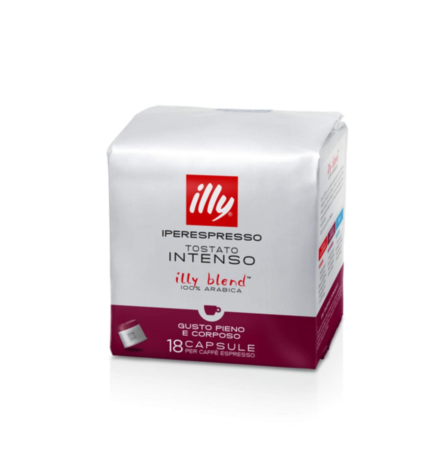  illy Illy Iperespresso Intenso Roast 216 Capsules (12 Packs of 18 Capsules) - Buy Online on GoSupps.com