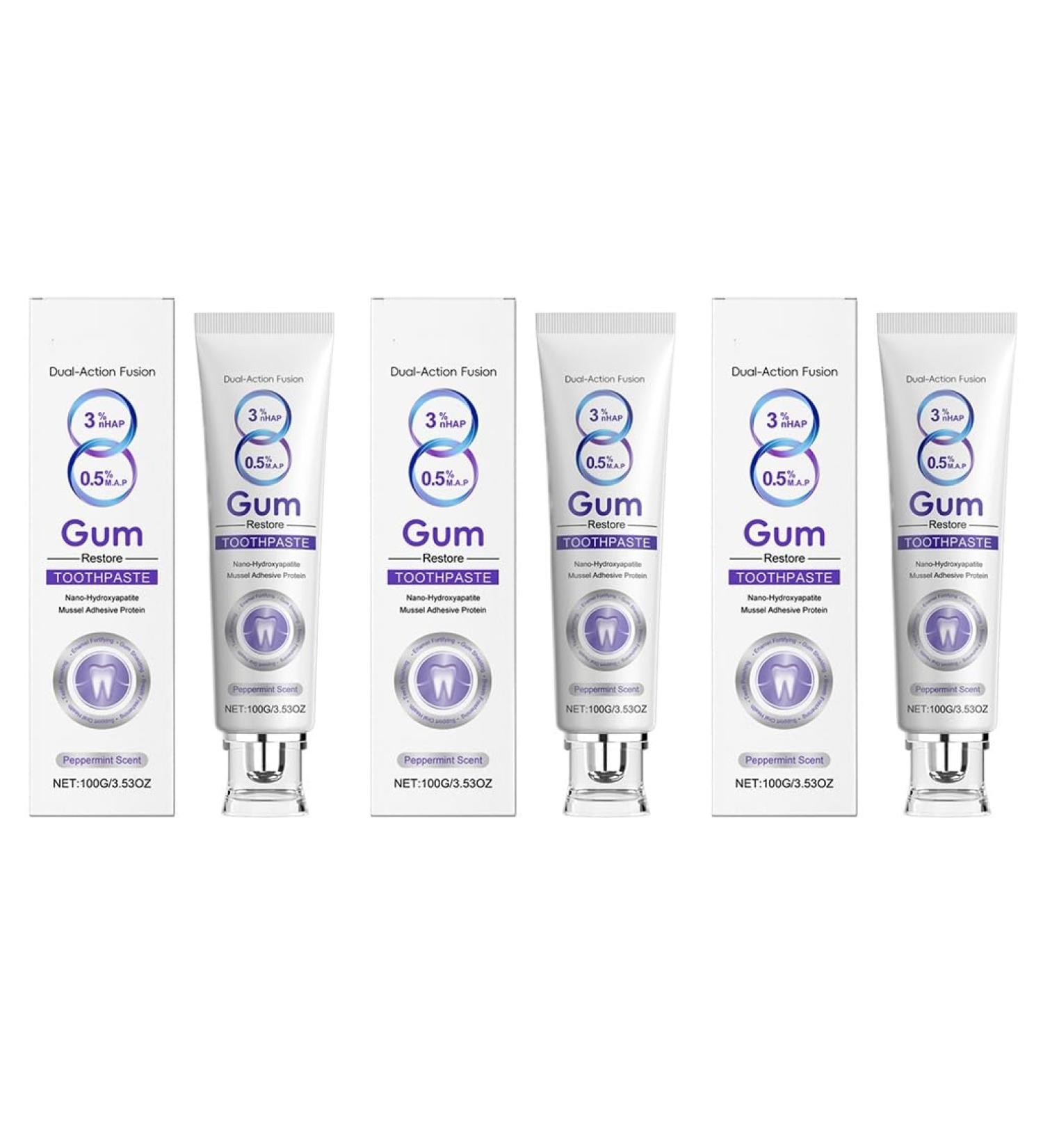 Gentle Care Toothpaste - Removes Stains/Tartar/Yellowing Freshens Breath Whitens Teeth for Daily Use(3PCS) - Buy Online on GoSupps.com