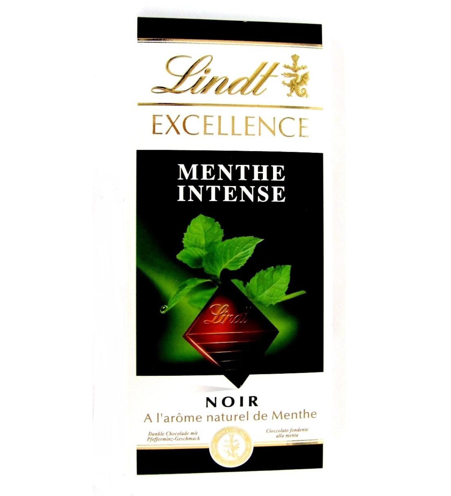 Lindt Lindt Excellence Intense Mint Chocolate Bar Dark Chocolate 100g