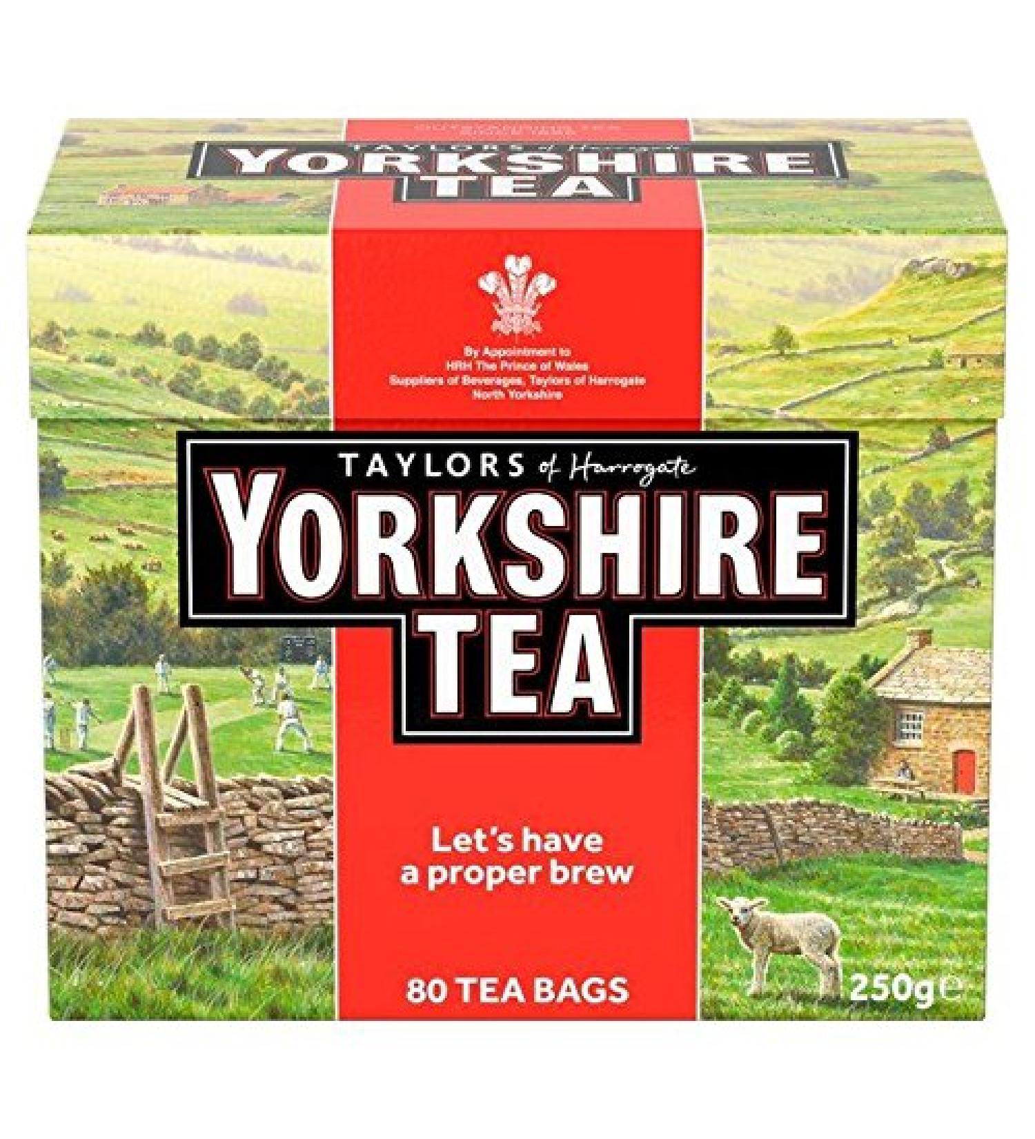 Yorkshire Tea Yorkshire Tea - pack of 2 boxes of 80 sachets