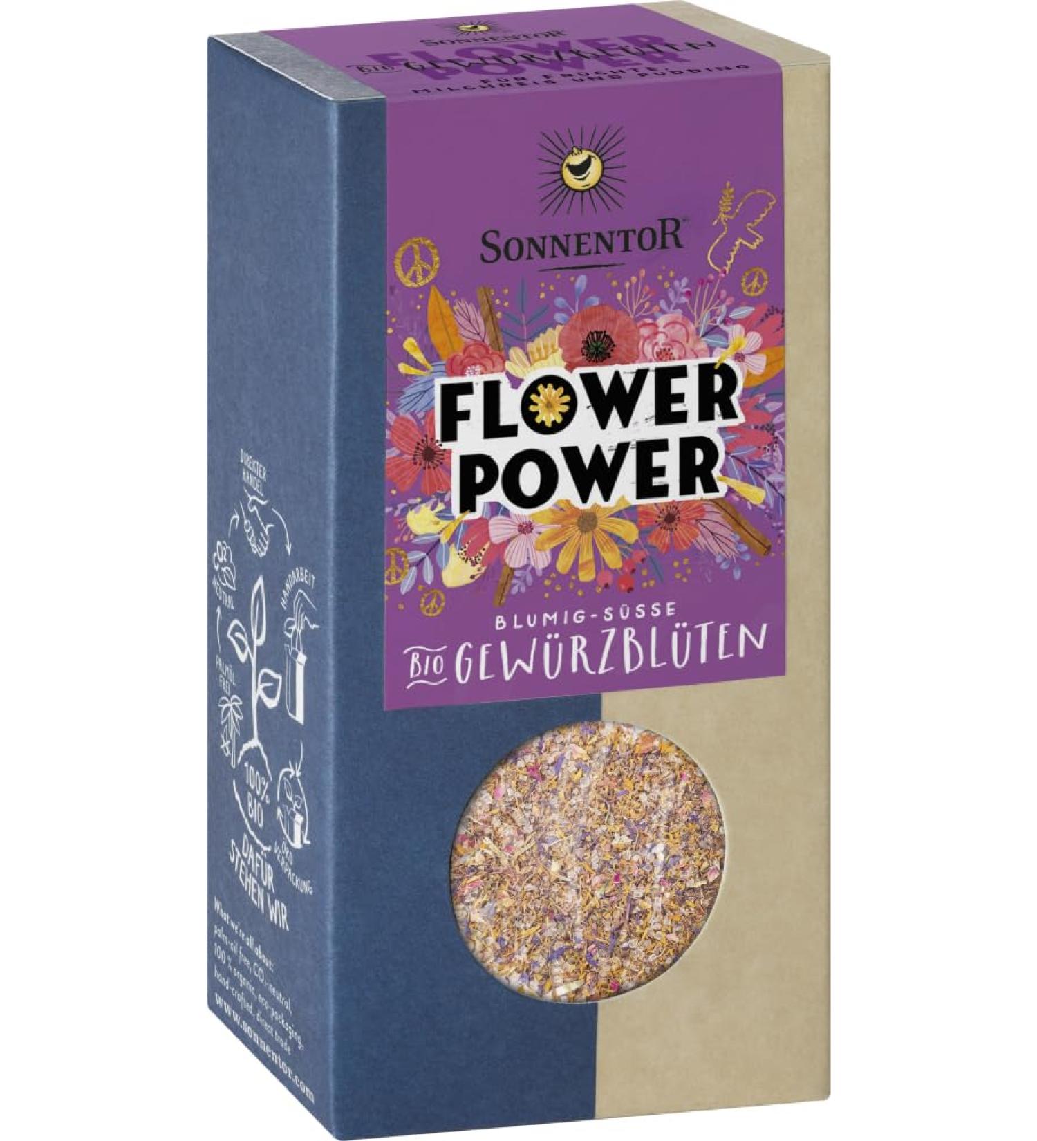 Sonnentor Sonnentor Bio Flower Power Spice Flower Jars 35g (Pack of 6)