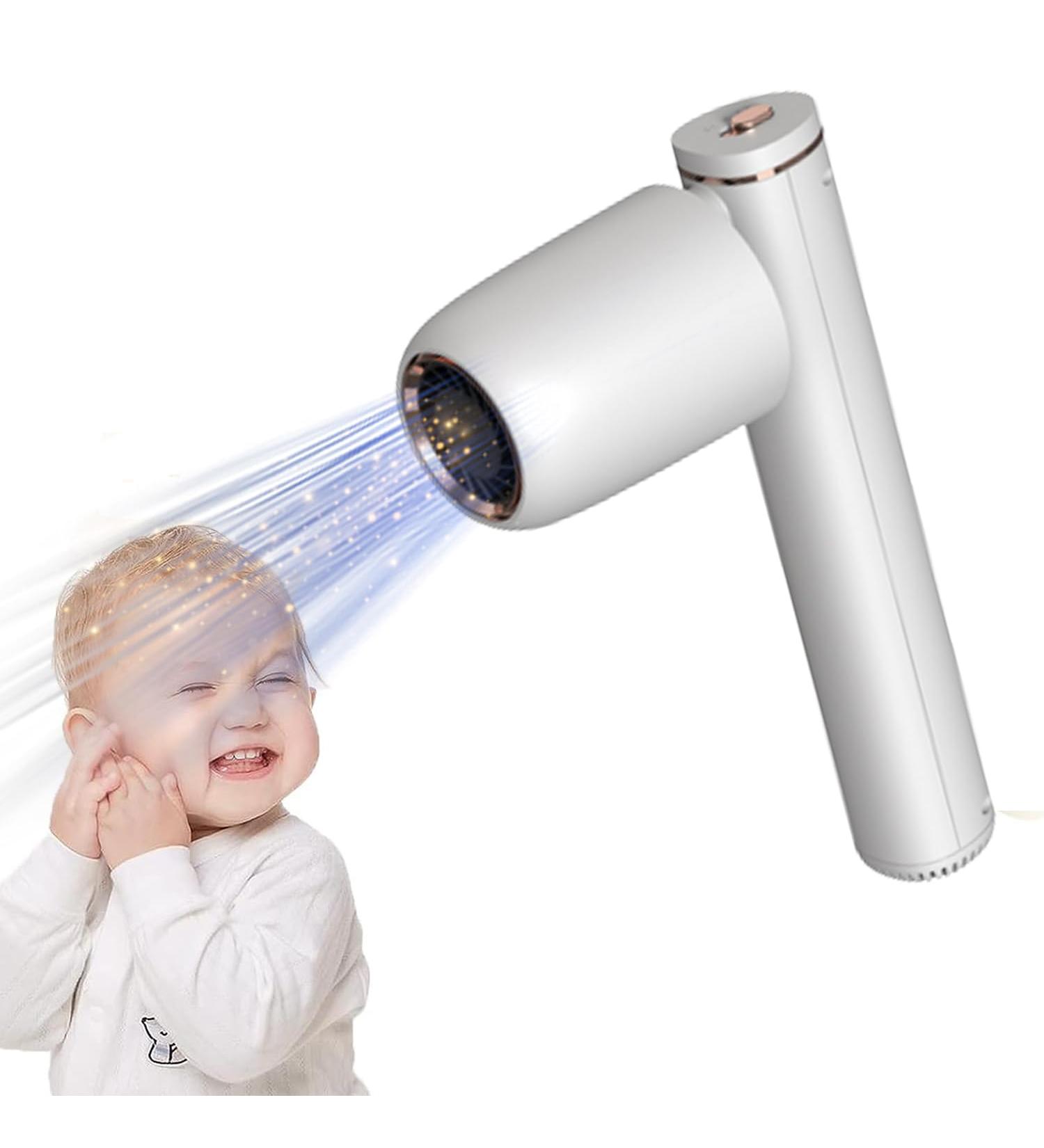 Cordless Hair Dryer Portable Lightweight Blow Dryer Travel Hair Dryer for Kids 23400mAh Rechargeable Wireless Hair Dryer Gifts for Women/Mom/Girls White - Buy Online on GoSupps.com