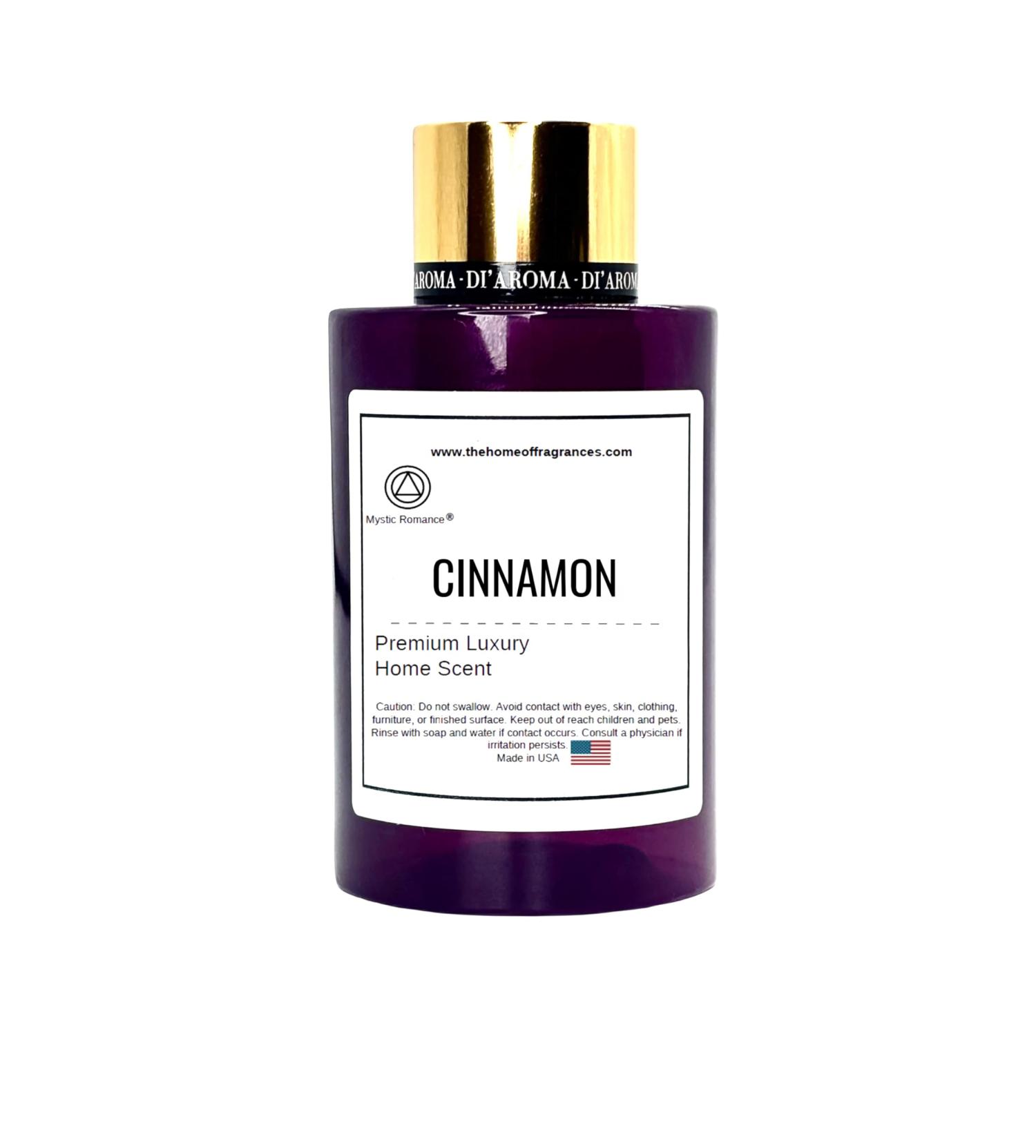 Mystic Romance Cinnamon Aroma Oil Blend Waterless Diffuser Diffuser Aroma Oil Blends Made in USA (120ml) - Buy Online on GoSupps.com