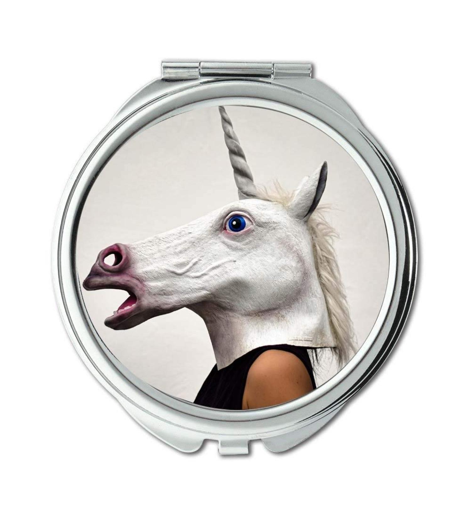 YENDOSTEEN Mirror Compact Mirror animal art costume pocket mirror portable mirror - Buy Online on GoSupps.com