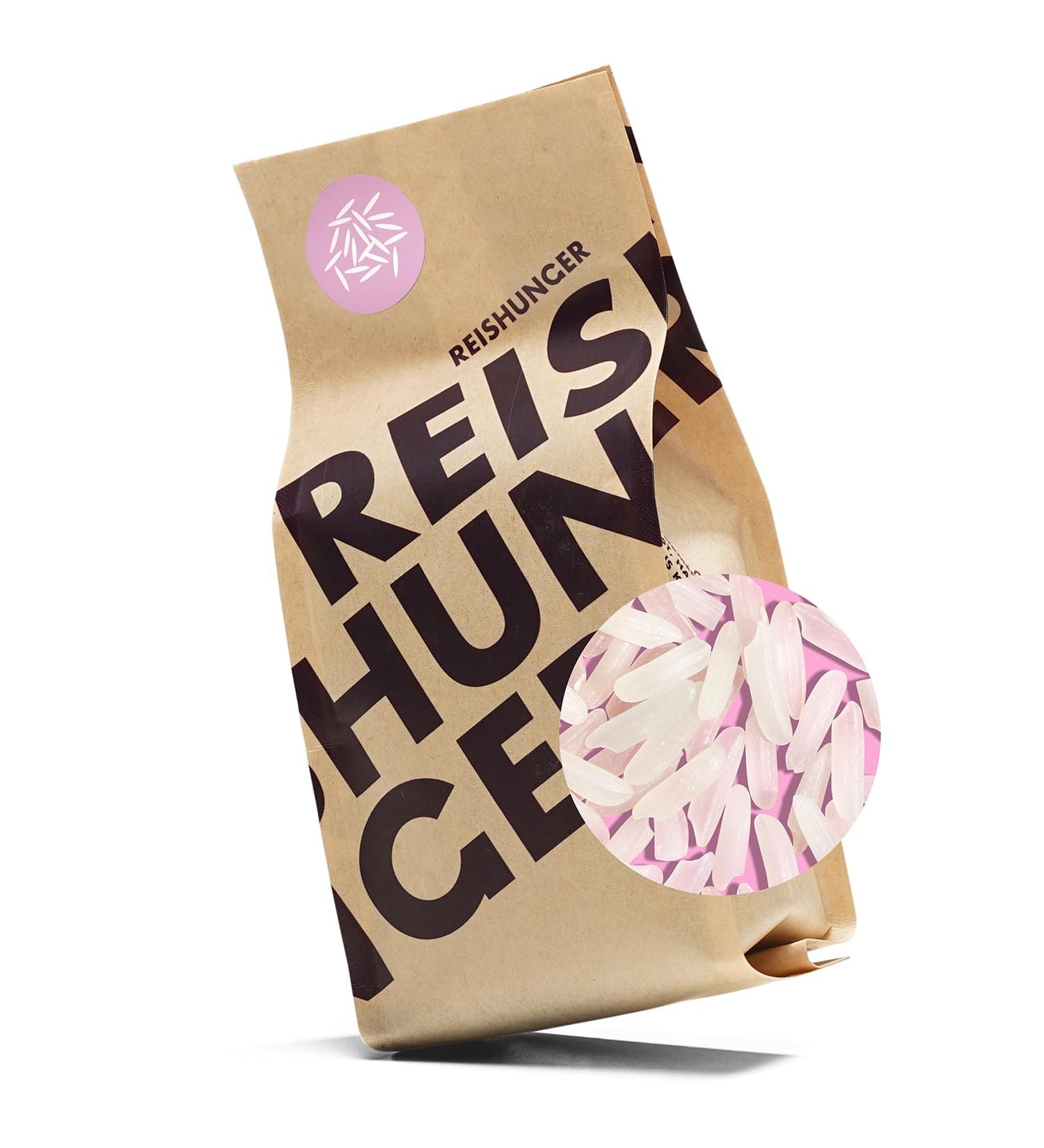 Reishunger Bio Jasmin Reis 3 kg - Premium Thai Hom Mali Long Grain Rice - Organic Available in 600g to 9kg - Buy Online on GoSupps.com
