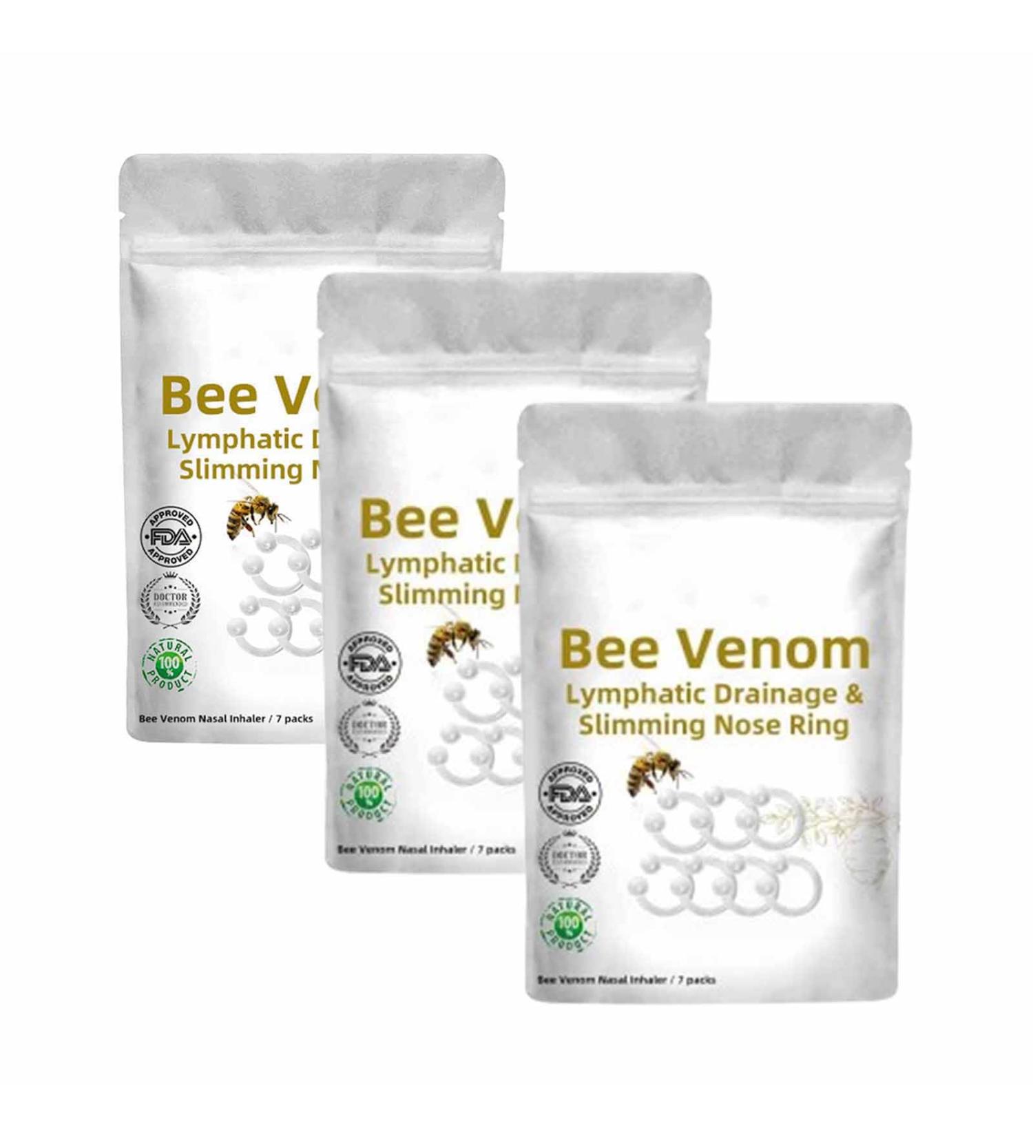GGPM Bee Venom Nose Ring - Slim & Stylish Nose Ring for All (3 Pack) | International Shipping Available - Buy Online on GoSupps.com