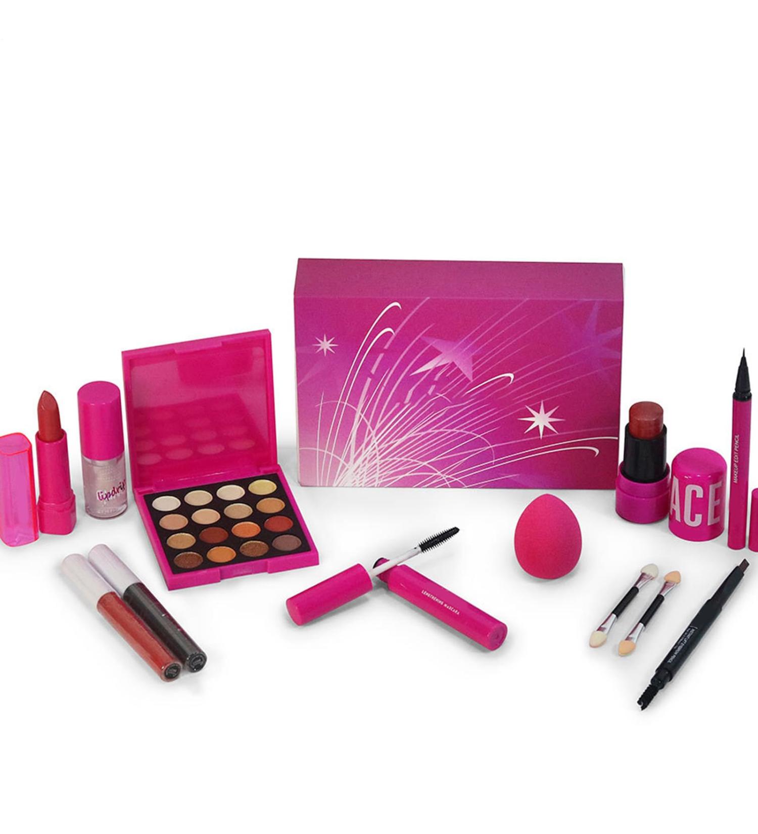 Makeup Set for Women - Long-Lasting Makeup Set | Complete Makeup Travel Kit Includes lip and eyeshadow to create stunning looks - Buy Online on GoSupps.com
