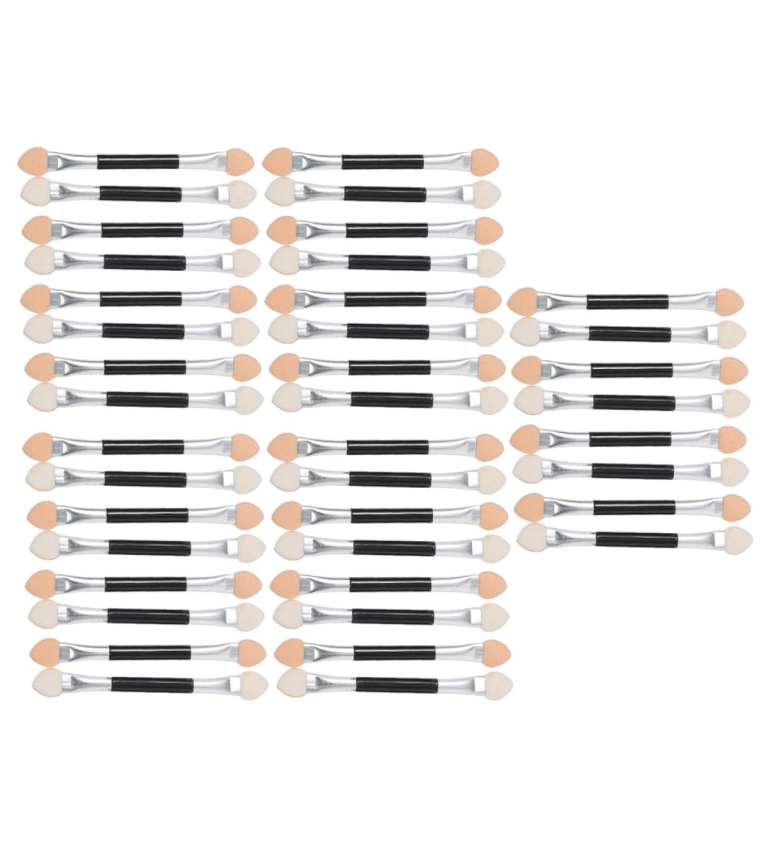 Baluue 40pcs Latex Eye Shadow Stick Cosmetic Brush Eye Cosmetic Tools Eye Shadow Short Sponge - Buy Online on GoSupps.com
