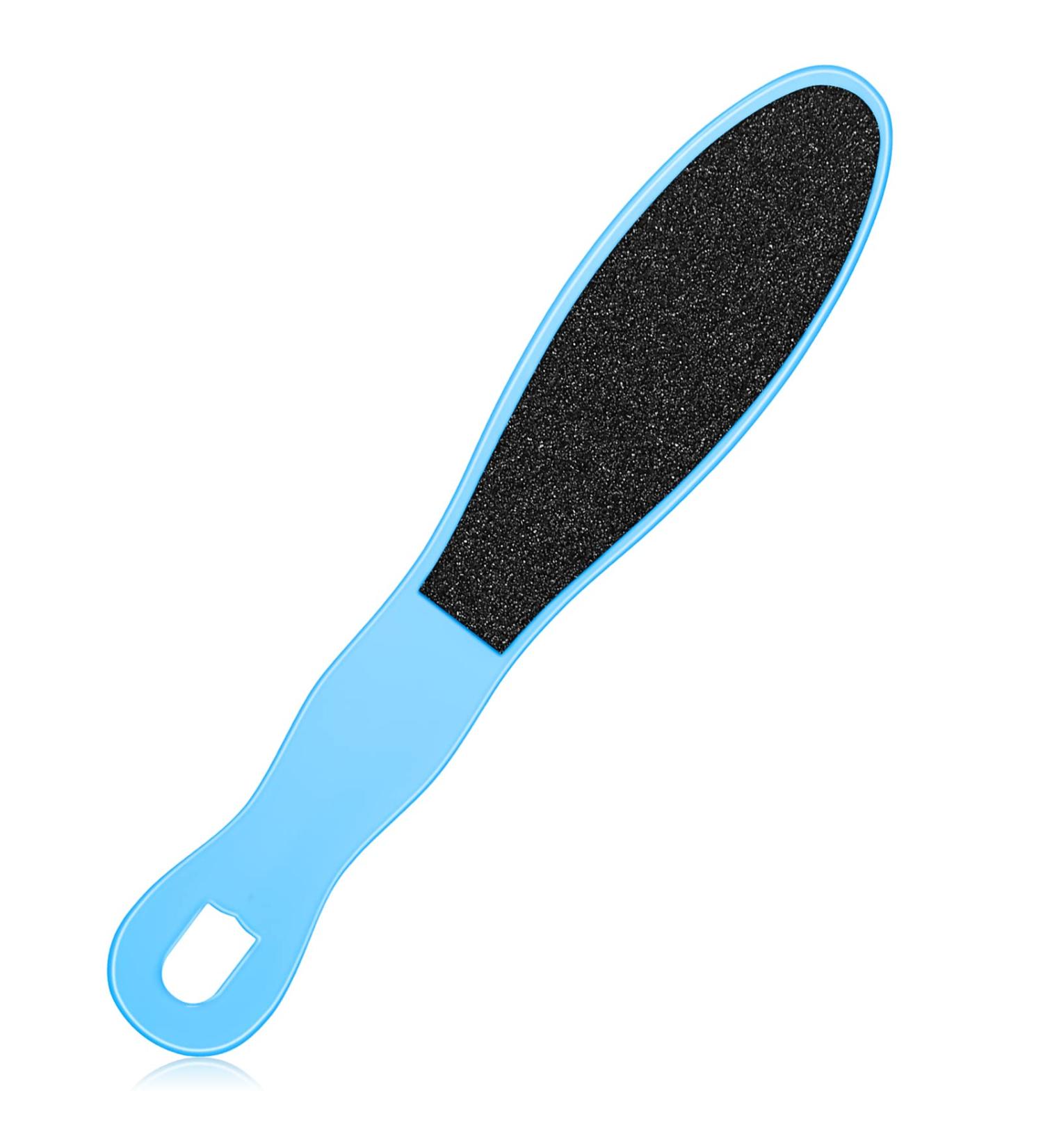 Double Sided Foot File Pedicure Foot Care Repair Tool Reusable Foot Scraper Hard Skin Remover Calluses Dead Skin Remover for Feet Foot Rasp File Foot Scrubber for Peel Wet Dry Cracked Feet Heel (Blue) - Buy Online on GoSupps.com