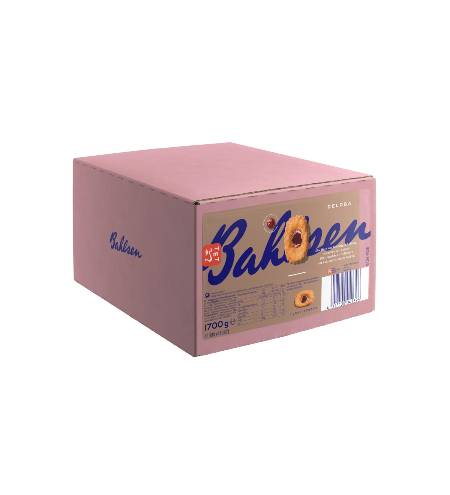 Bahlsen Deloba Multipack - Puff Pastries with Currant-Cherry Filling (1.7 kg) - Buy Internationally Online - Buy Online on GoSupps.com