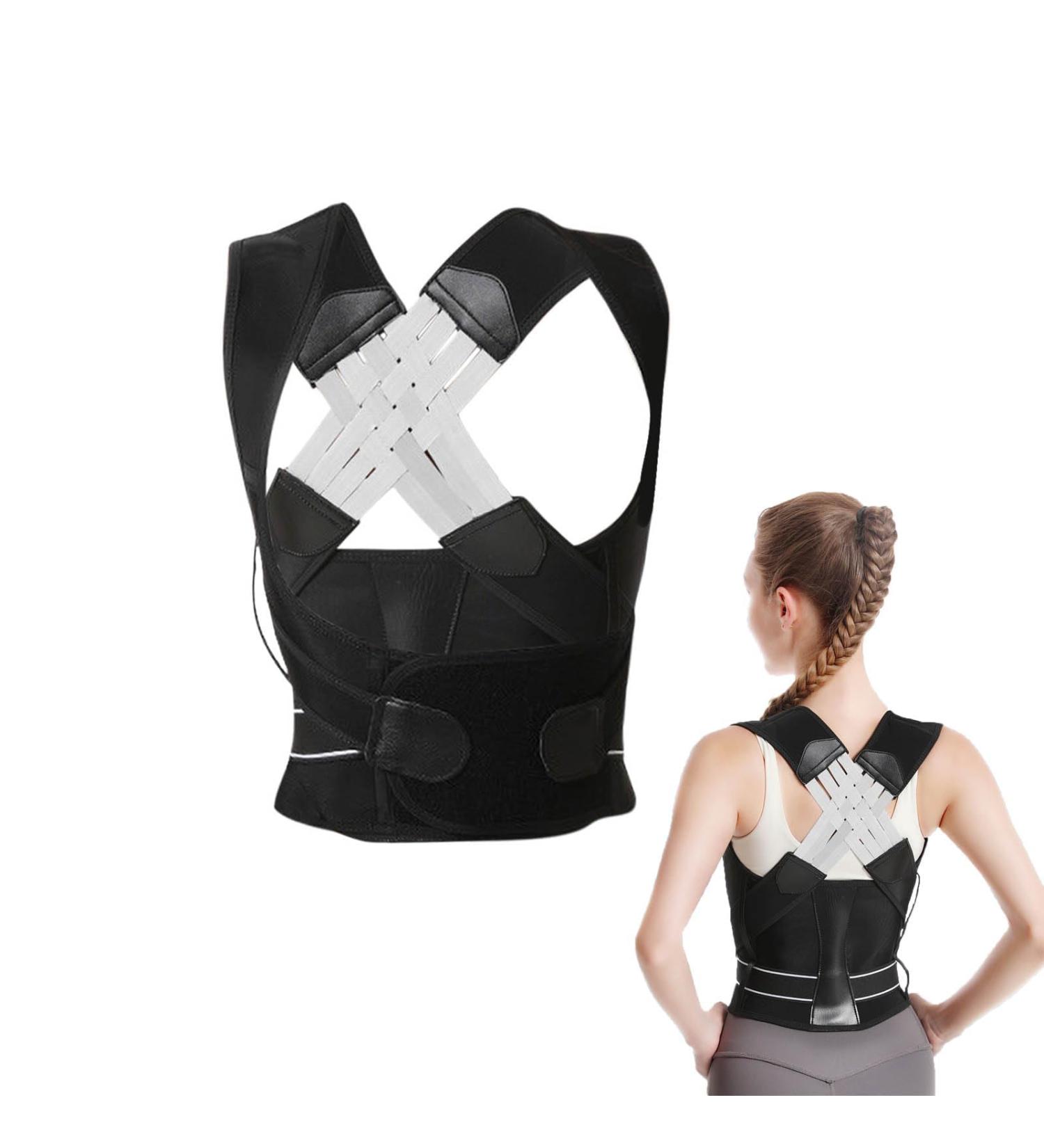 Adjustable Posture Corrector Belt for Men & Women - Spine Alignment Back Support - XXL Back Straightener - Buy Online on GoSupps.com
