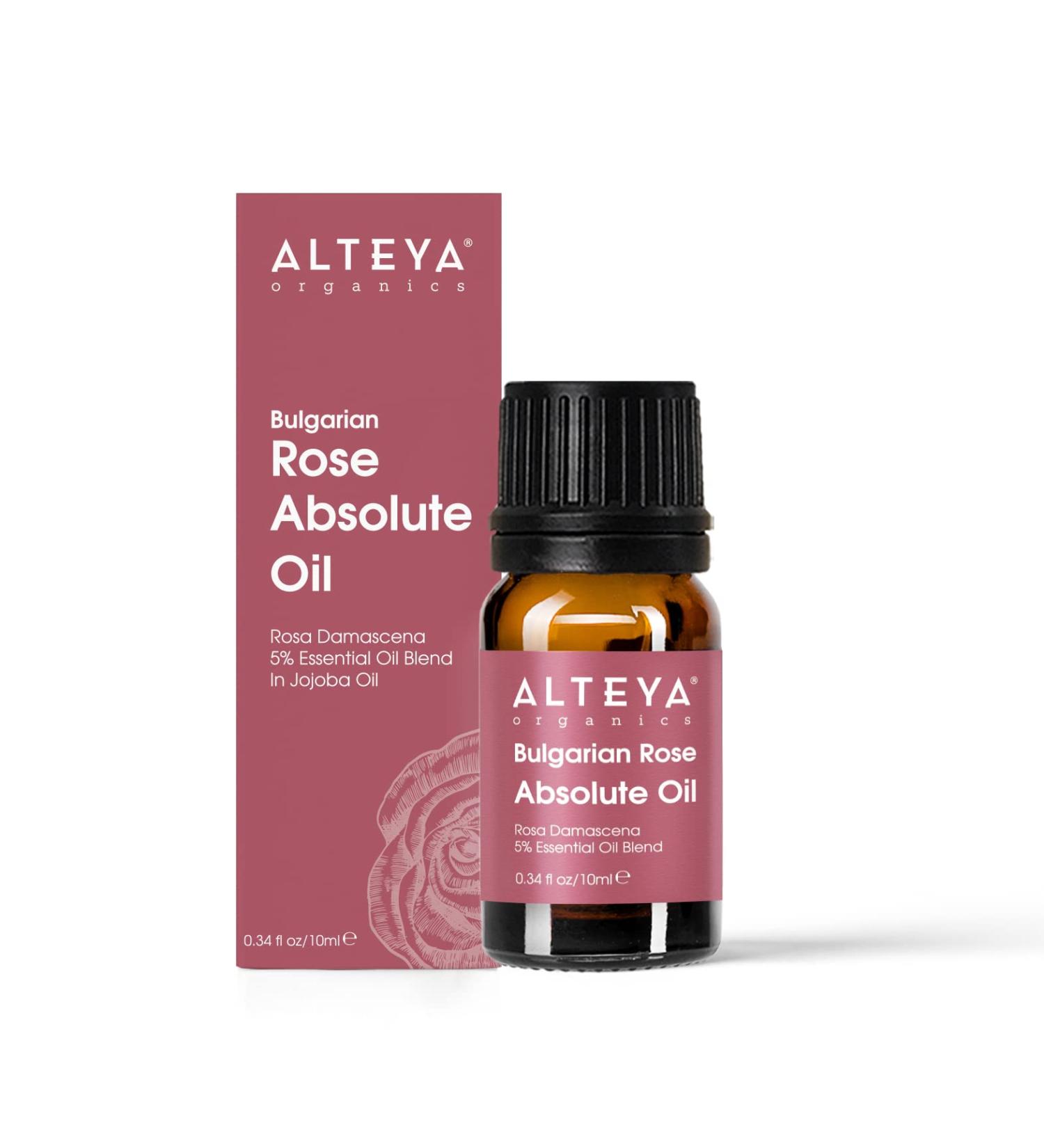 Alteya Bulgarian Rose Absolute Oil - Multi-Use 10mL Aromatherapy Skincare & Massage Oil | Rosa Damascena - Buy Online on GoSupps.com