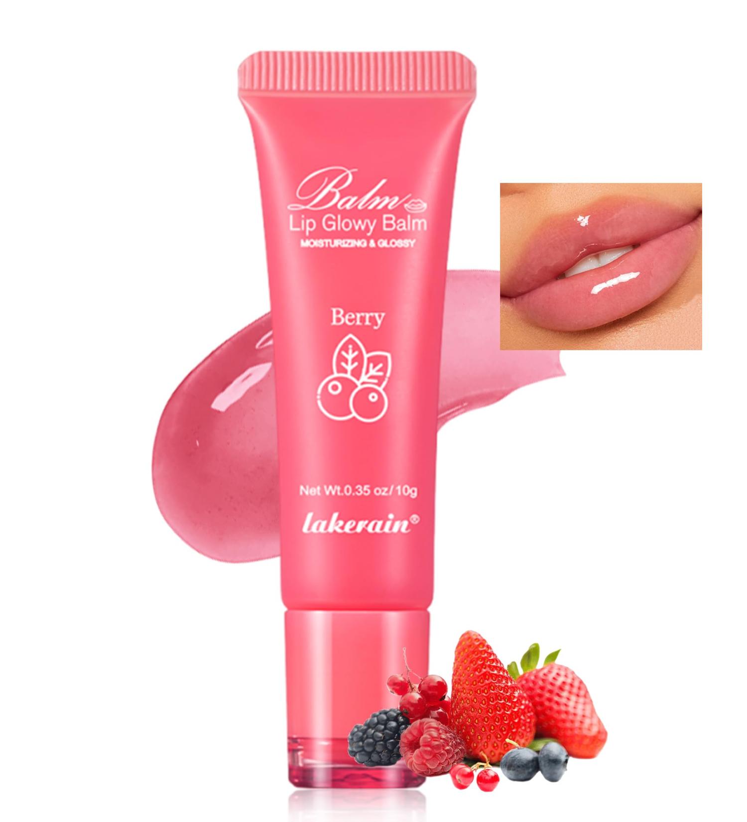 Moisturising Lip Mask Hydrating & Nourishing Natural Lip Balm Lip Sleeping Mask Lip Care Lip Treatment Repairs Lip Wrinkles Lip Lines Skincare Products for Women 2# 2# Berry - Buy Online on GoSupps.com
