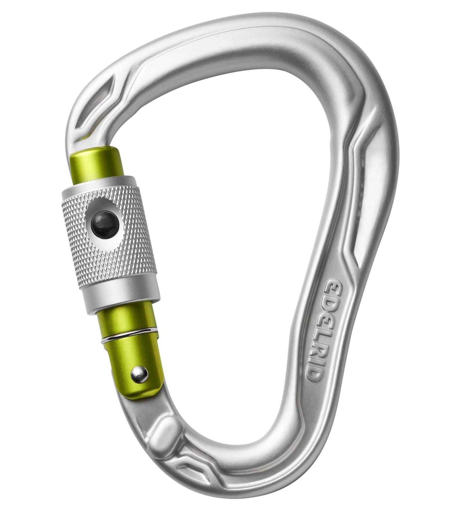 EDELRID Unisex Adult HMS Bullet Permalock Carabiner One Size Silver
