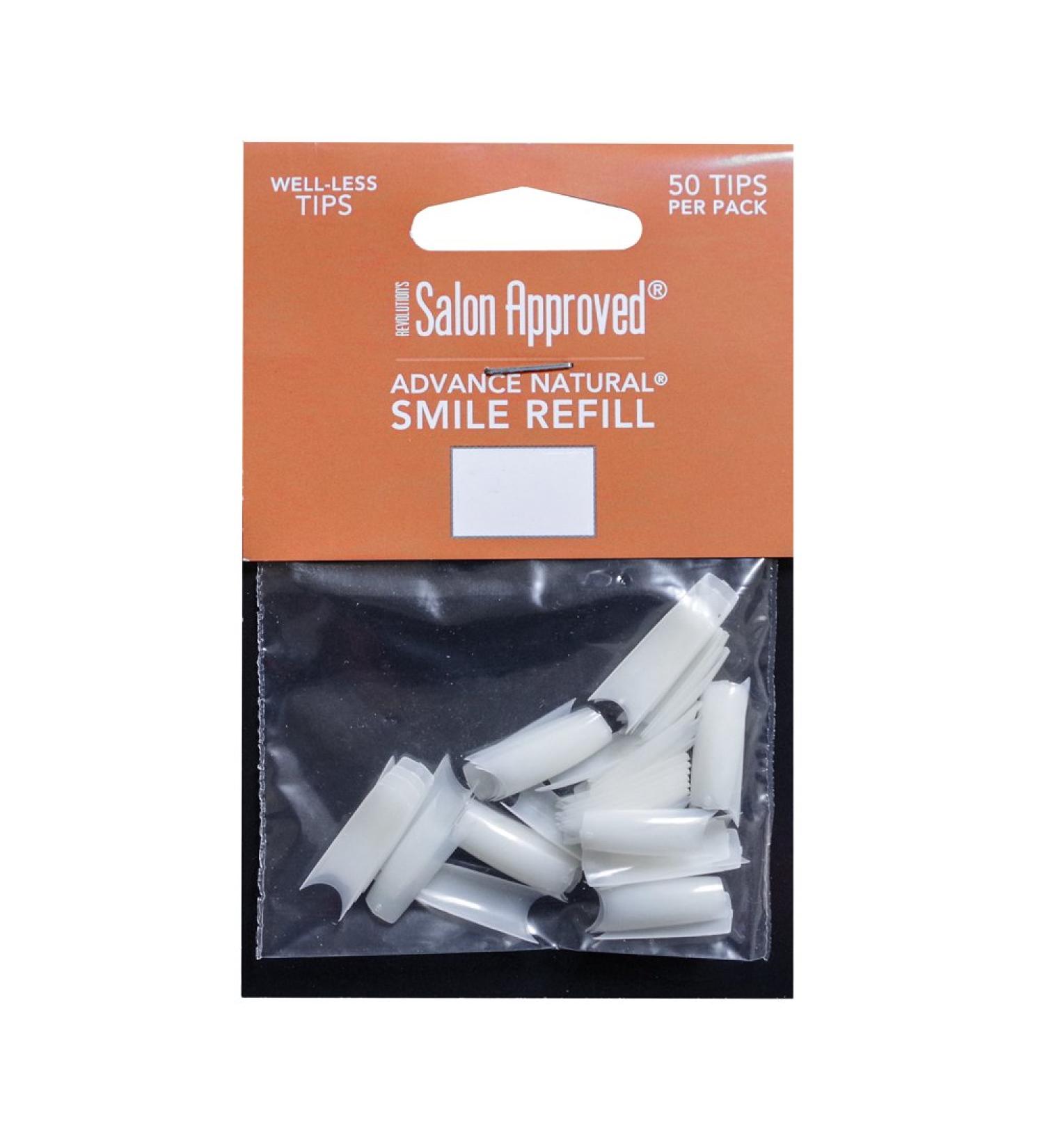 Pro Impressions Advance Natural Smile 50 Nail Tips Size 6