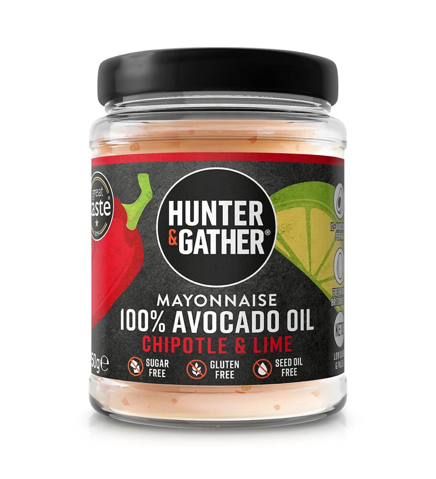 Chipotle & Lime Avocado Oil Mayonnaise 250g | Paleo Keto | Gluten & Sugar Free | Smoky & Fiery | British Free Range Egg Yolk | Pack of 1 - Buy Online on GoSupps.com