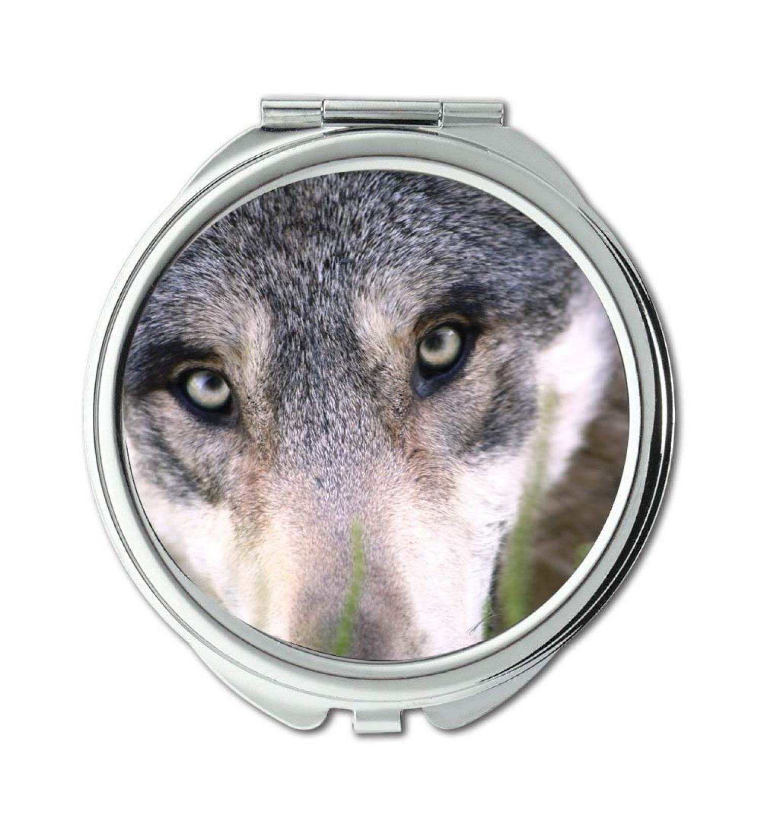 Mirror Travel Mirror animal dog fox pocket mirror portable mirror - Buy Online on GoSupps.com