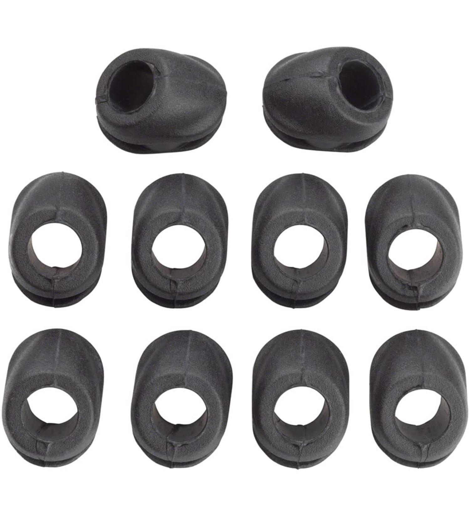 Jagwire Plug Refill Bag-5mm Brake Housing (2 mm Frame) Spare Parts Adult Unisex, Black, One Size