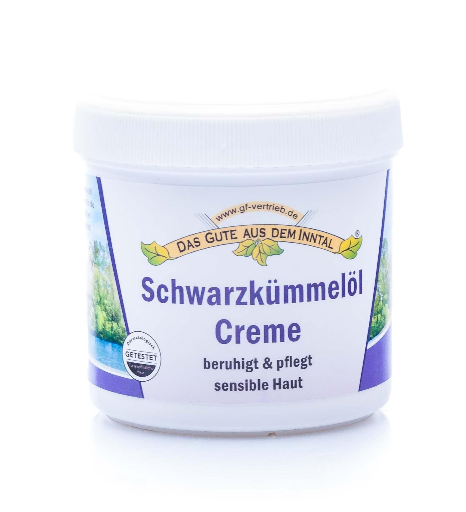 Inntaler Naturprodukte Black Cumin Oil Cream 200ml | Premium Natural Skincare from the Inn Valley - Shop Internationally - Buy Online on GoSupps.com