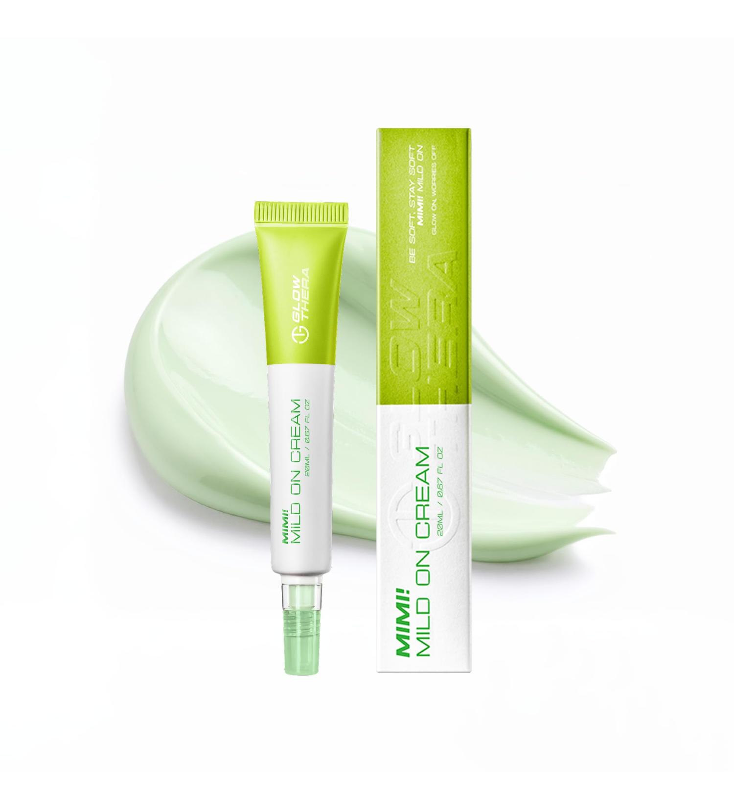 MIMI! CREAM SERIES Targeted Vegan Moisturizers for Acne-Prone, Sensitive & Dull Skin, Dermatologist-Tested, 0.67 fl oz (Madecassoside + Panthenol + Ectoin, 20ml / 0.67 fl oz) Madecassoside + Panthenol + Ectoin 20ml / 0.67  - Buy Online on GoSupps.com