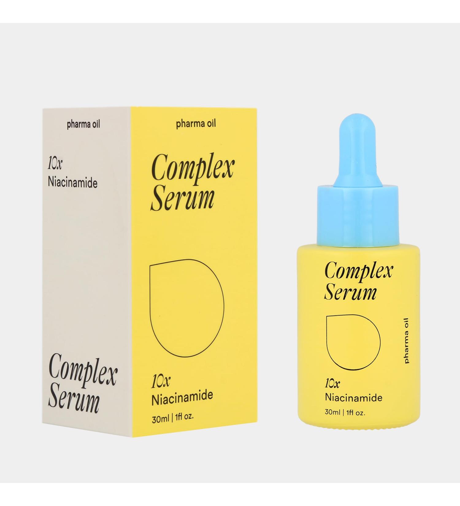 Pharma Oil Complex Face Serum with Niacinamide Panthenol And Licorice Plant Extract I Calms Redness and Inflammation I Anti-Wrinkle Serum for Face I Vegan Clinically Tested 30 ml/1fl.oz