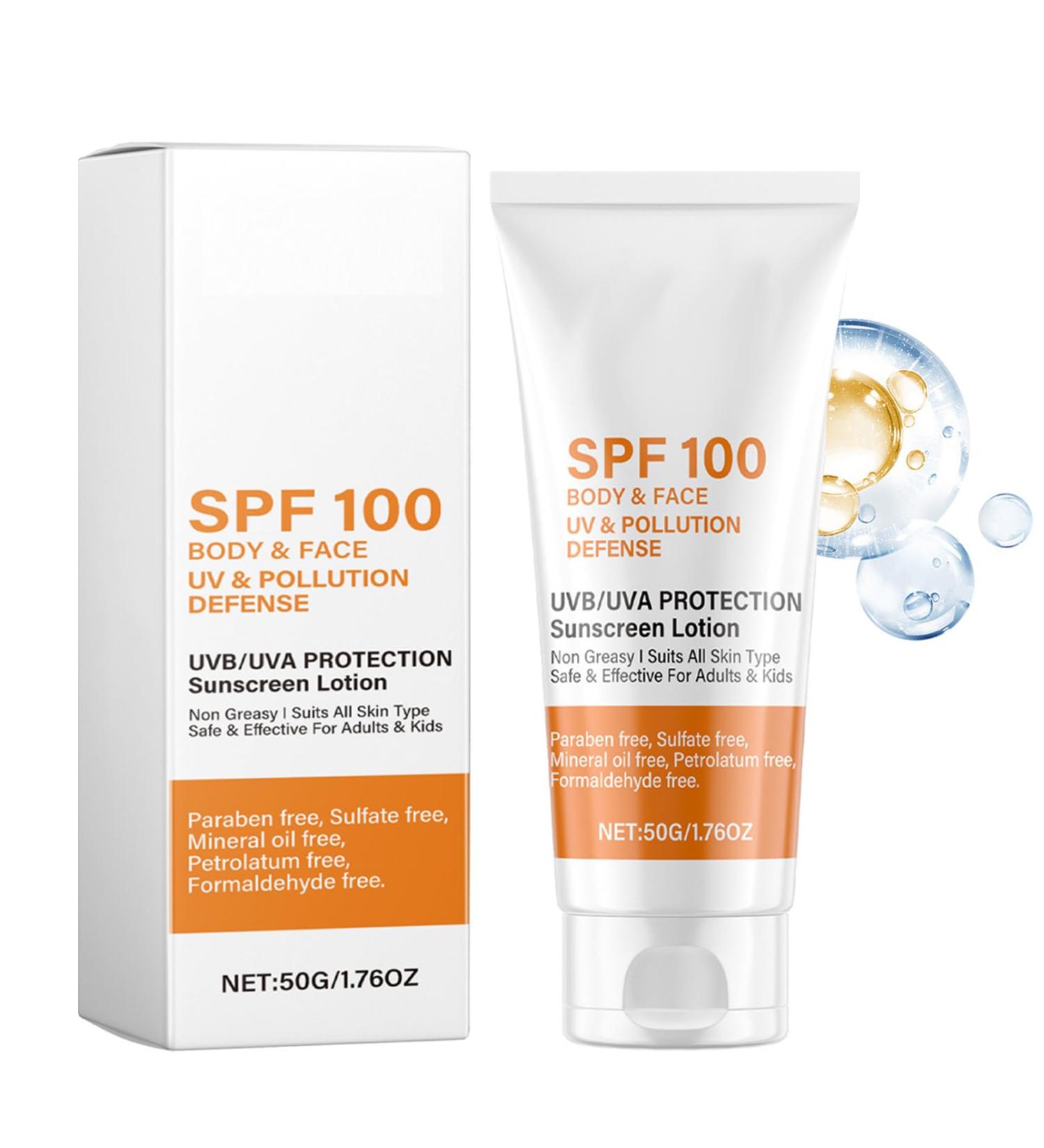 MEITREND Sun cream SPF 100 sunscreen SPF 100 whole body sunscreen lotion with UV protection soothing sunscreen antiaging and moisturizing sunblock sunscreen face 50 g - Buy Online on GoSupps.com