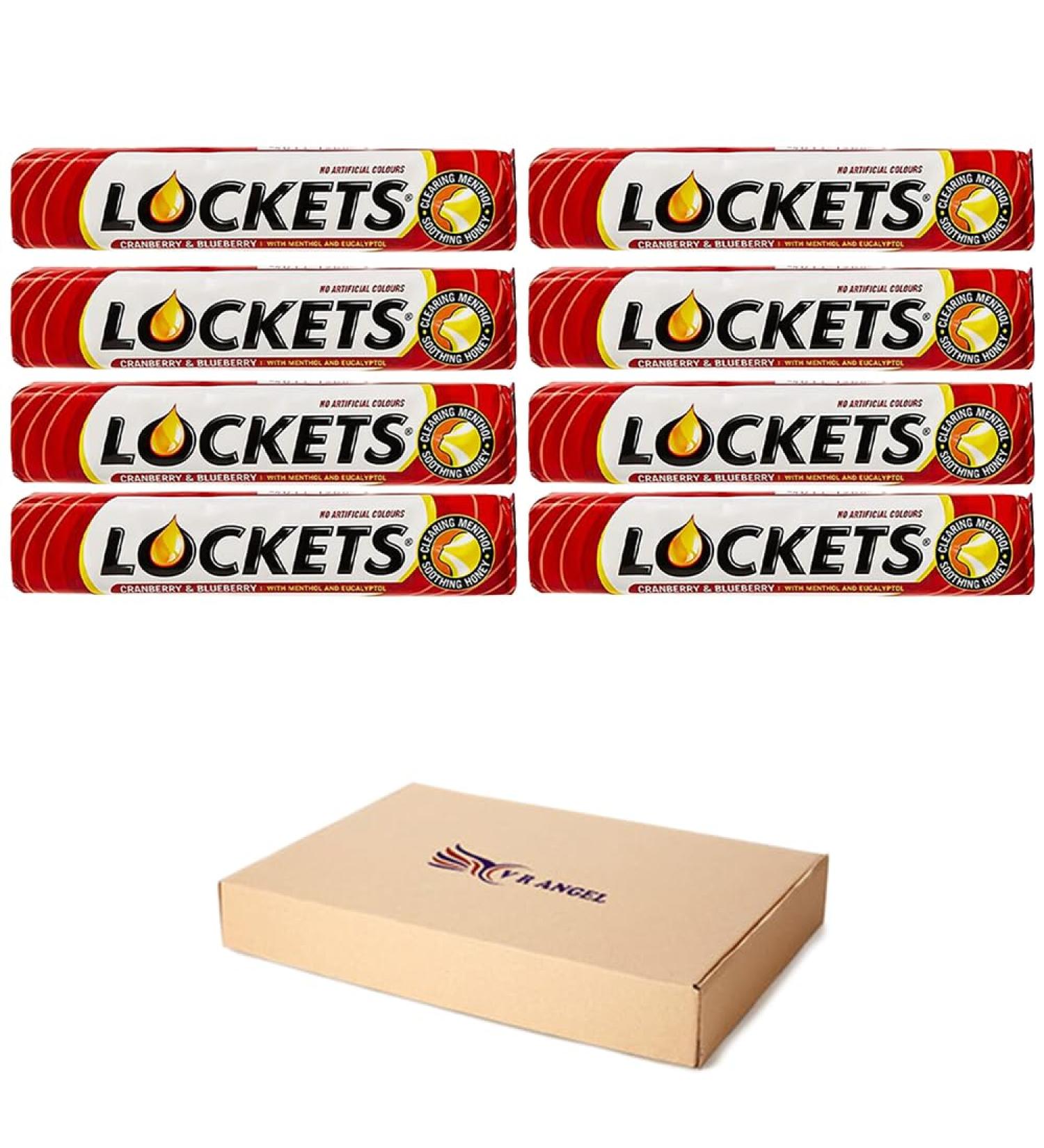 Lockets Lozenges 8 Soothing Sweets Cranberry & Raspberry Flavor Sold by VR Angel Elevate Your Little Moments with Cool Refreshment ! 8 Cranberry & Raspberry Pack - Buy Online on GoSupps.com