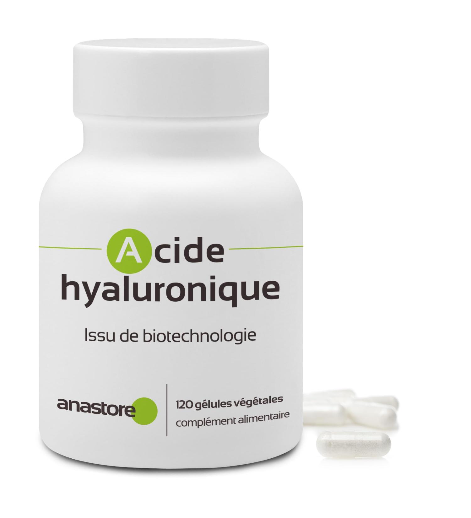 Hyaluronic acid - 100 mg/120 vegetable capsules - 90% minimum purity - a natural component that fights against skin aging and joint problems - Buy Online on GoSupps.com