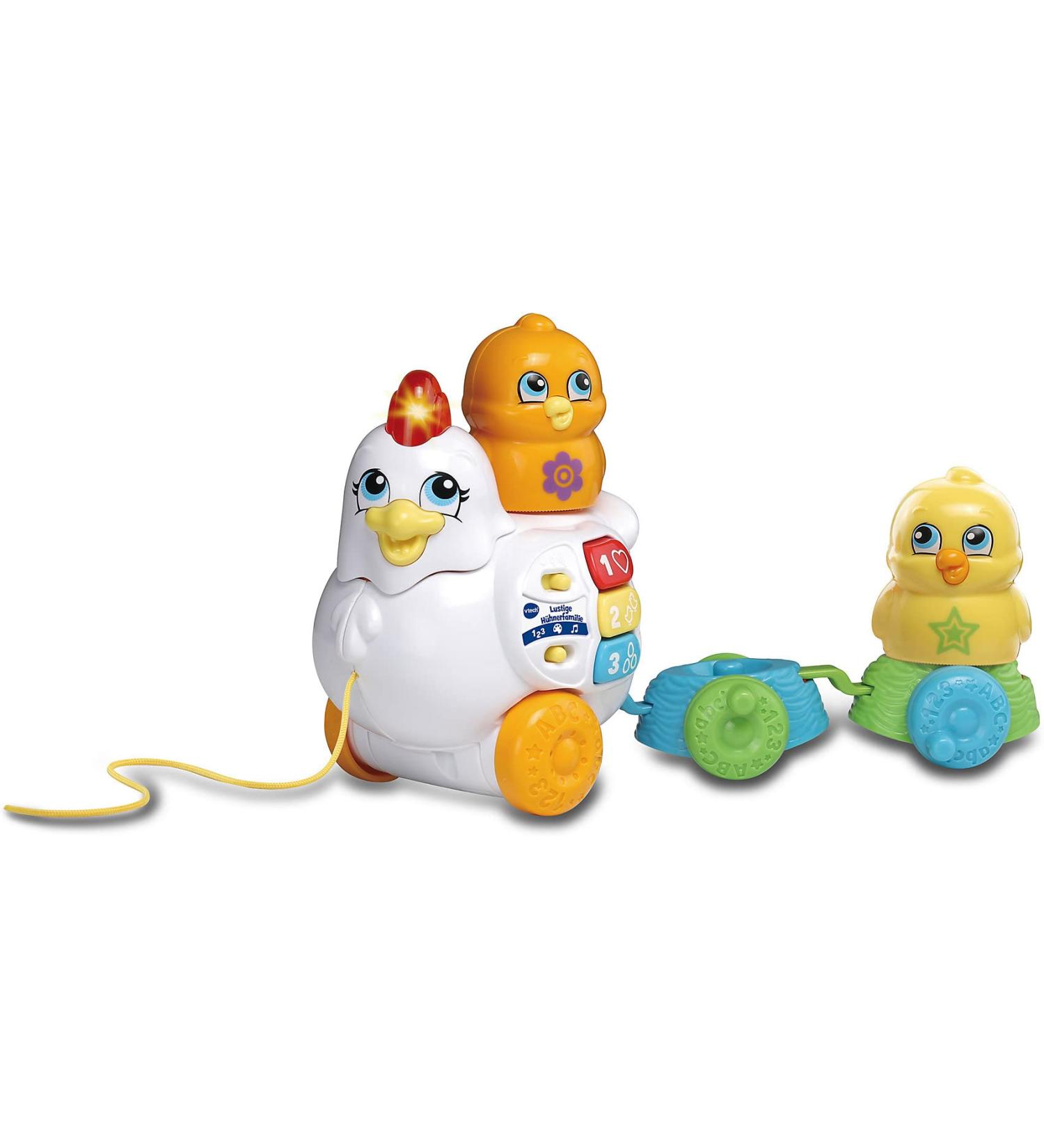 VTech 80-606304 Funny Chicken Family Baby Toy | Multi-Coloured Interactive Toy for Toddlers | Best Baby Gift - Buy Online on GoSupps.com