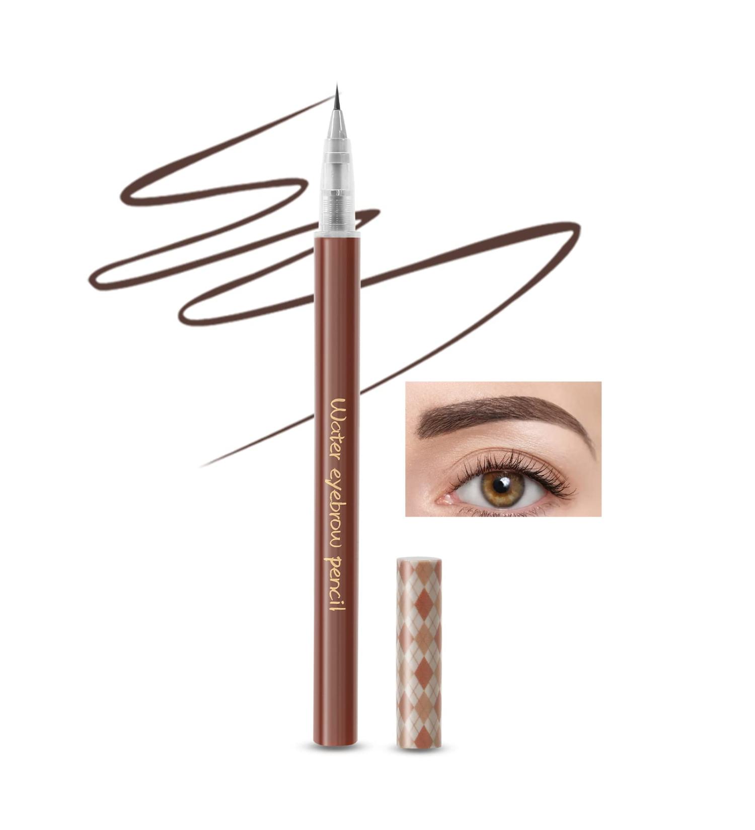 Boobeen Liquid Eyebrow Pen - Micro Precision Eyebrow Filler in Grey Brown | Long-Lasting Natural Makeup | International Shipping - Buy Online on GoSupps.com