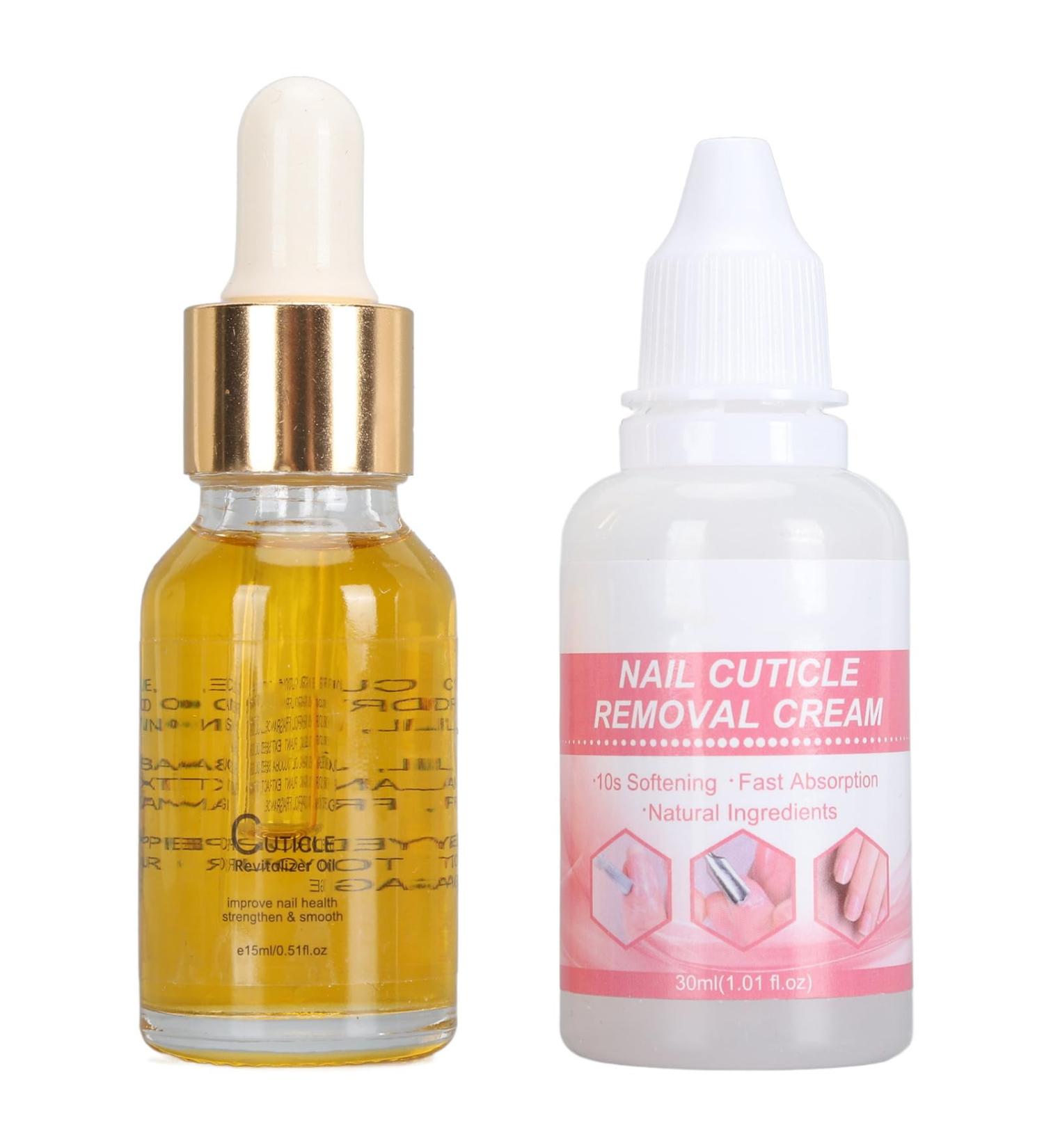 Cuticle Remover Kit Nail Cuticle Remover Kit Exfoliating Nourish for Home Use (LS152-2) - Buy Online on GoSupps.com