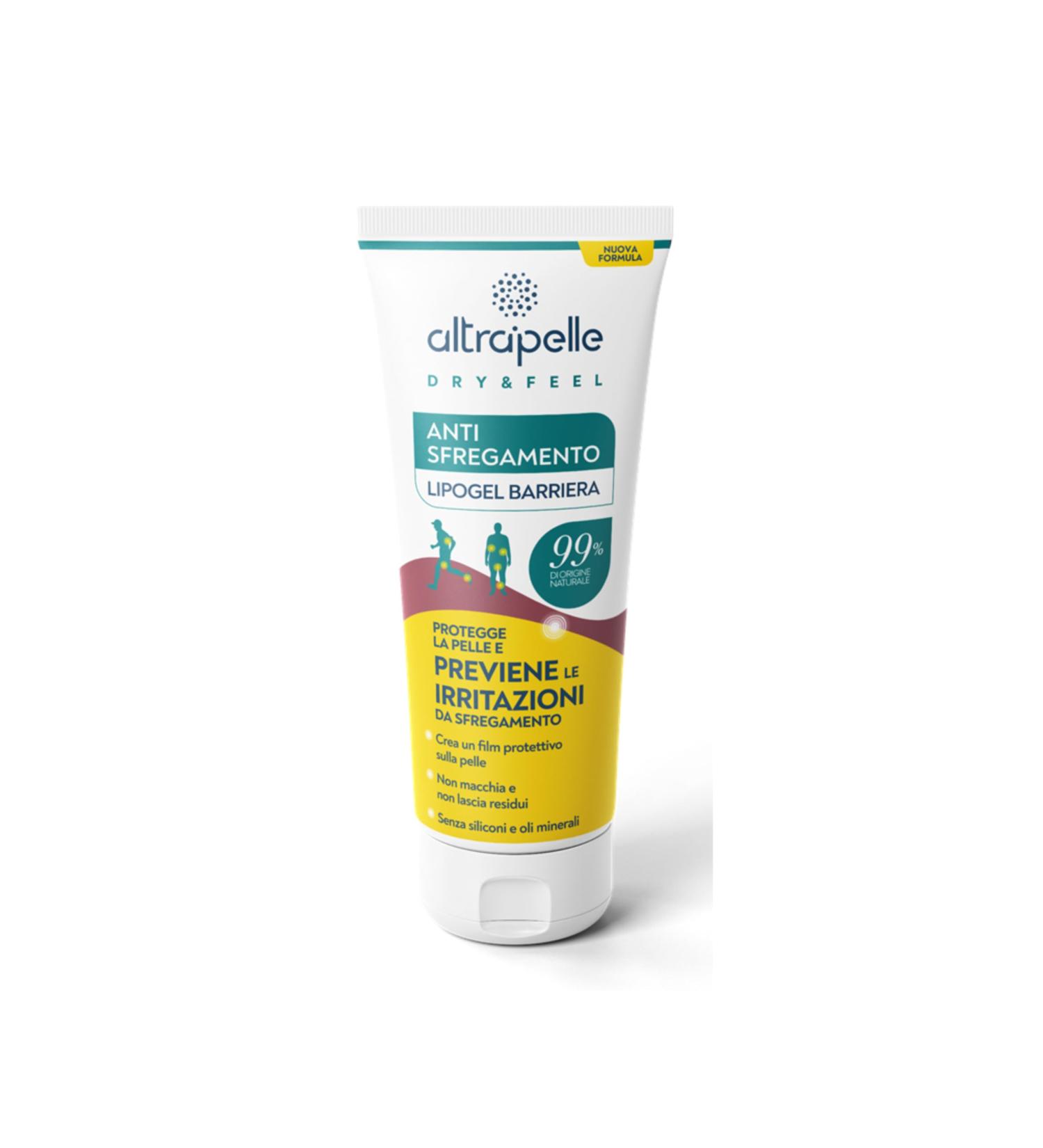  ALTRAPELLE Anti-chafing gel - protects the skin and prevents irritation - sweat resistant - long-lasting and immediate protection - suitable for all skin types (100 ml) - Buy Online on GoSupps.com