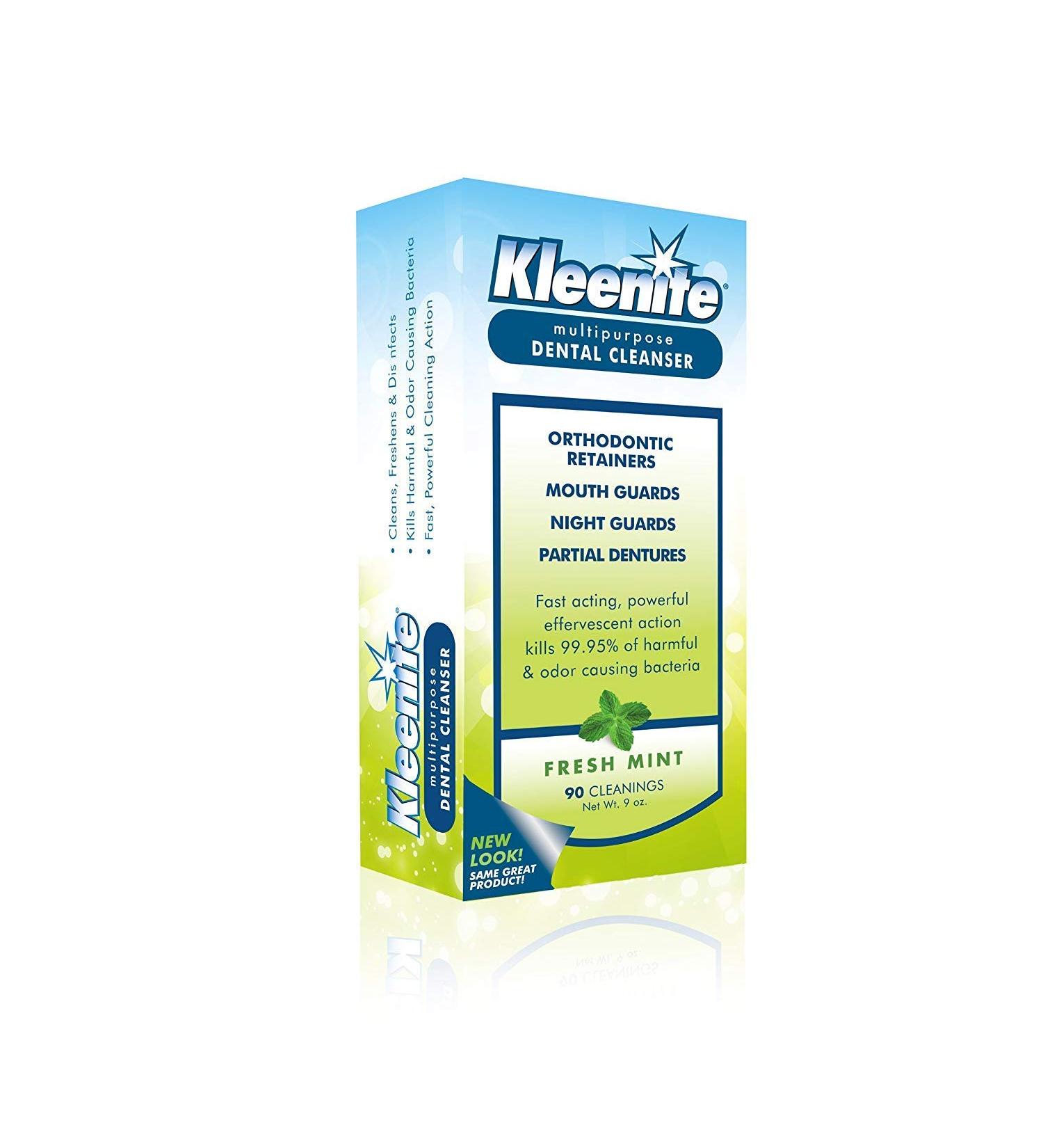 Kleenite Dental Cleanser Fresh Mint 9 oz (Pack of 3)