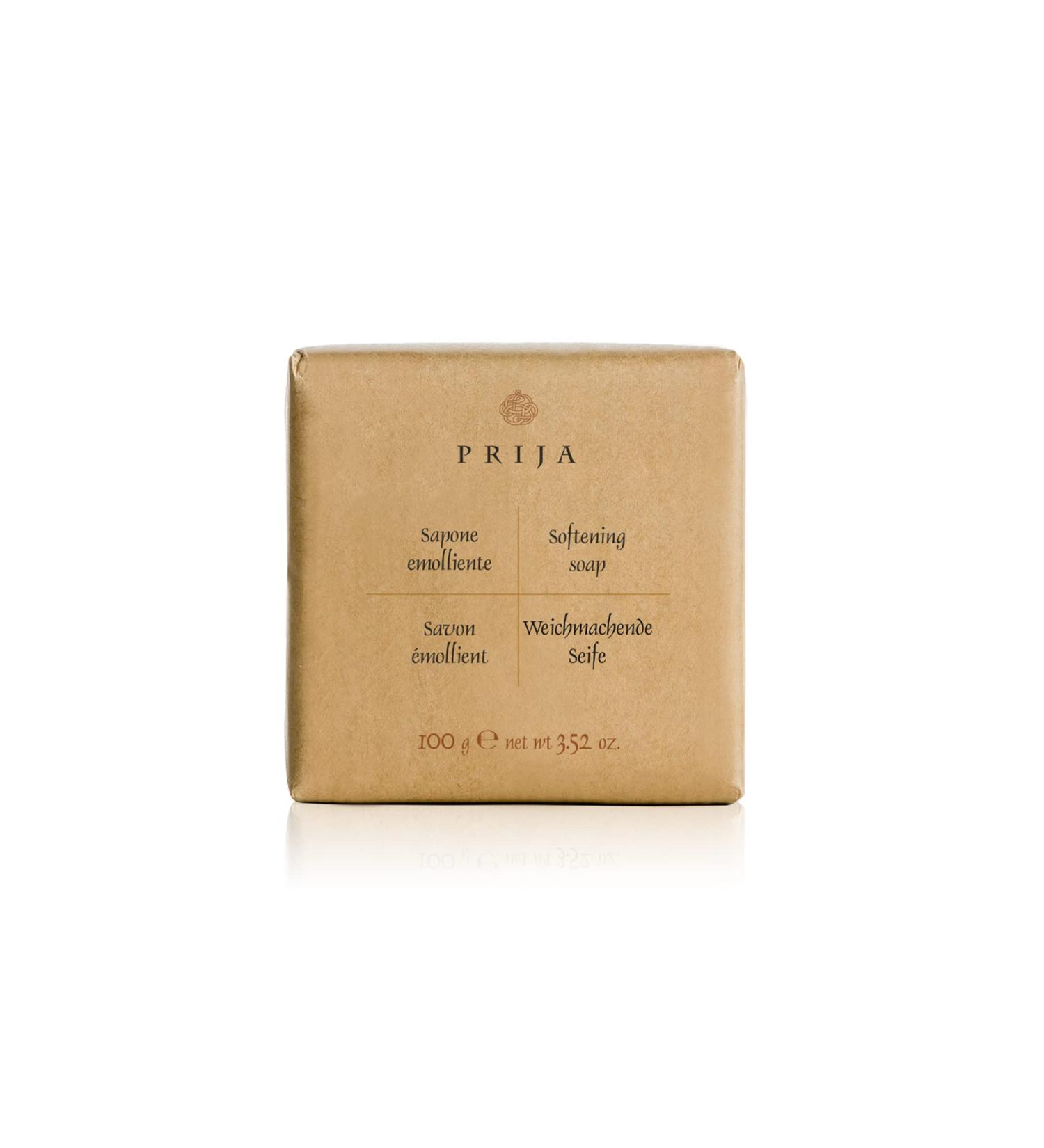 Prija Softening Soap with Vegetable Glycerin - Hydrating Vegan Soap | 100% Recycled Packaging | International Shipping - Buy Online on GoSupps.com
