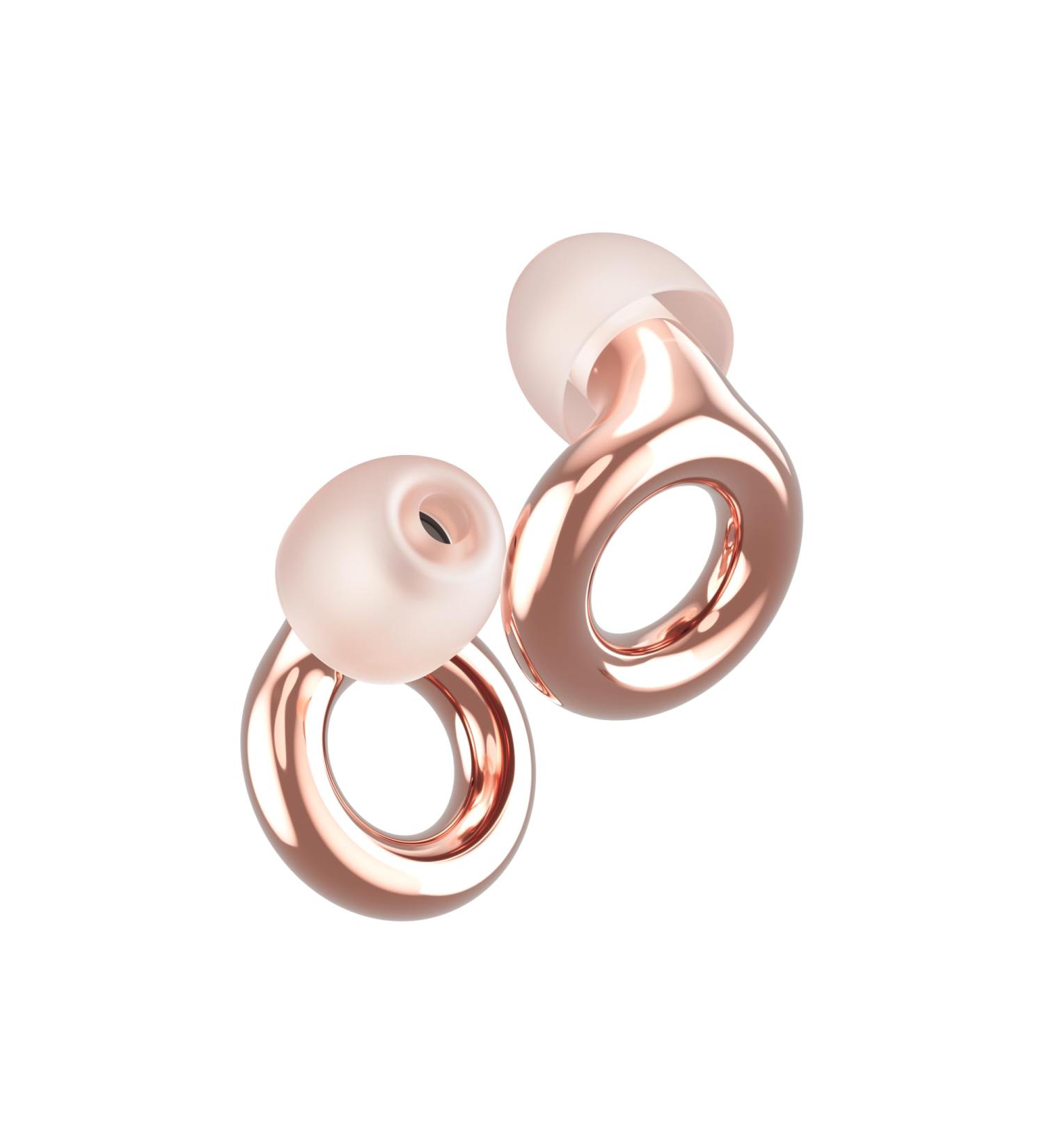 Loop Experience 2 Ear Plugs - Stylish Hearing Protection for Concerts & Festivals | 17dB Noise Reduction | High-Fidelity Earplugs in Rose Gold - Buy Online on GoSupps.com