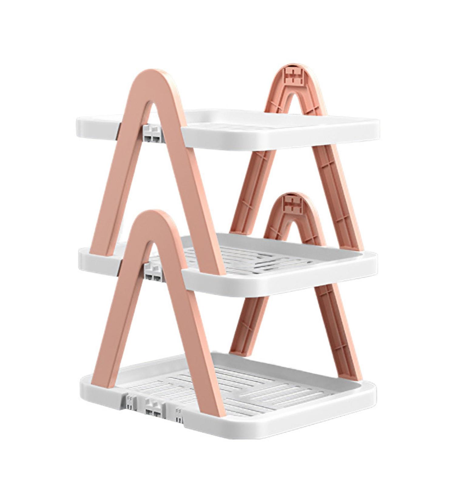 Efficient shoe storage solution with multiple unique shoe storage racks. Space saving home shoe shelf Multi-color  - Buy Online on GoSupps.com