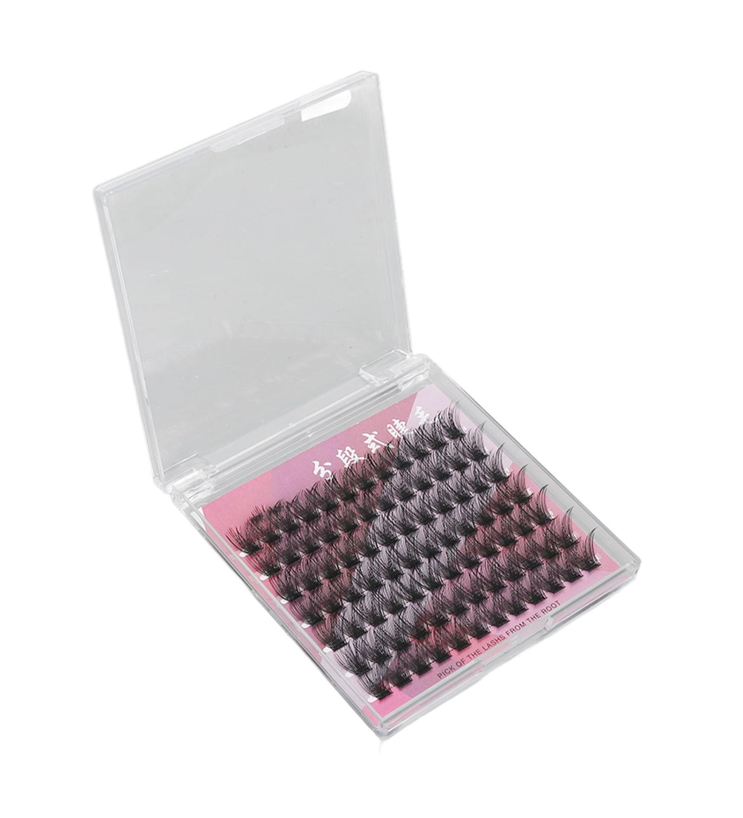 Thick D Curly False Eyelashes 14mm Length Lightweight Easy to Wear Orderly Arranged for Improved Efficiency Suitable for Various Makeup Soft and Skin Friendly Chemical Fiber - Buy Online on GoSupps.com