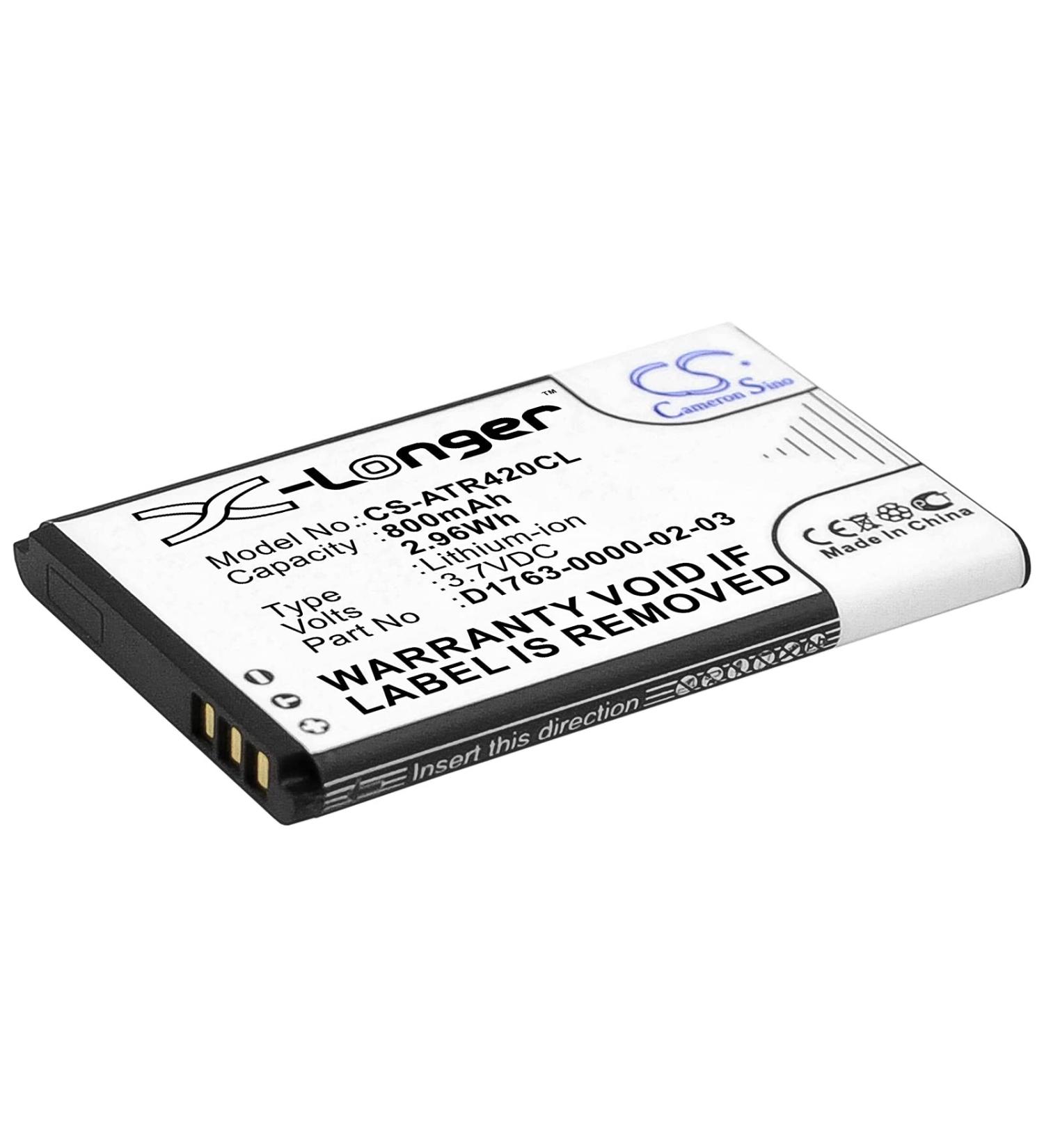 800mAh Battery Replacement for Aastra 420d D1763-0000-02-03 | High-Performance 3.7V Rechargeable Battery - Buy Online on GoSupps.com