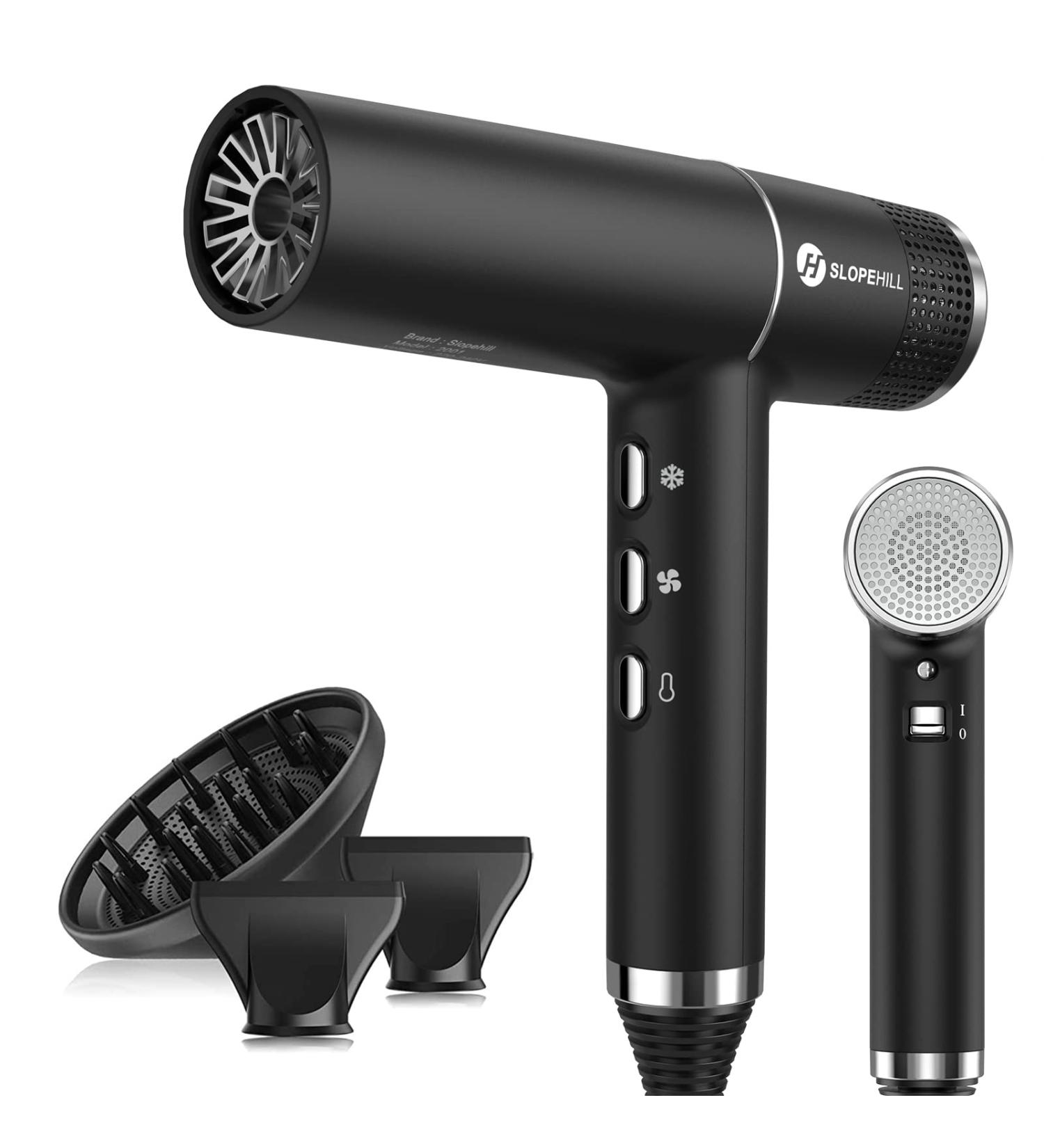 Slopehill Hair Dryer - 2000W Brushless Engine Oxy Active Tech LED Display Lightweight 268g Intelligent Error Diagnosis - Buy Online on GoSupps.com