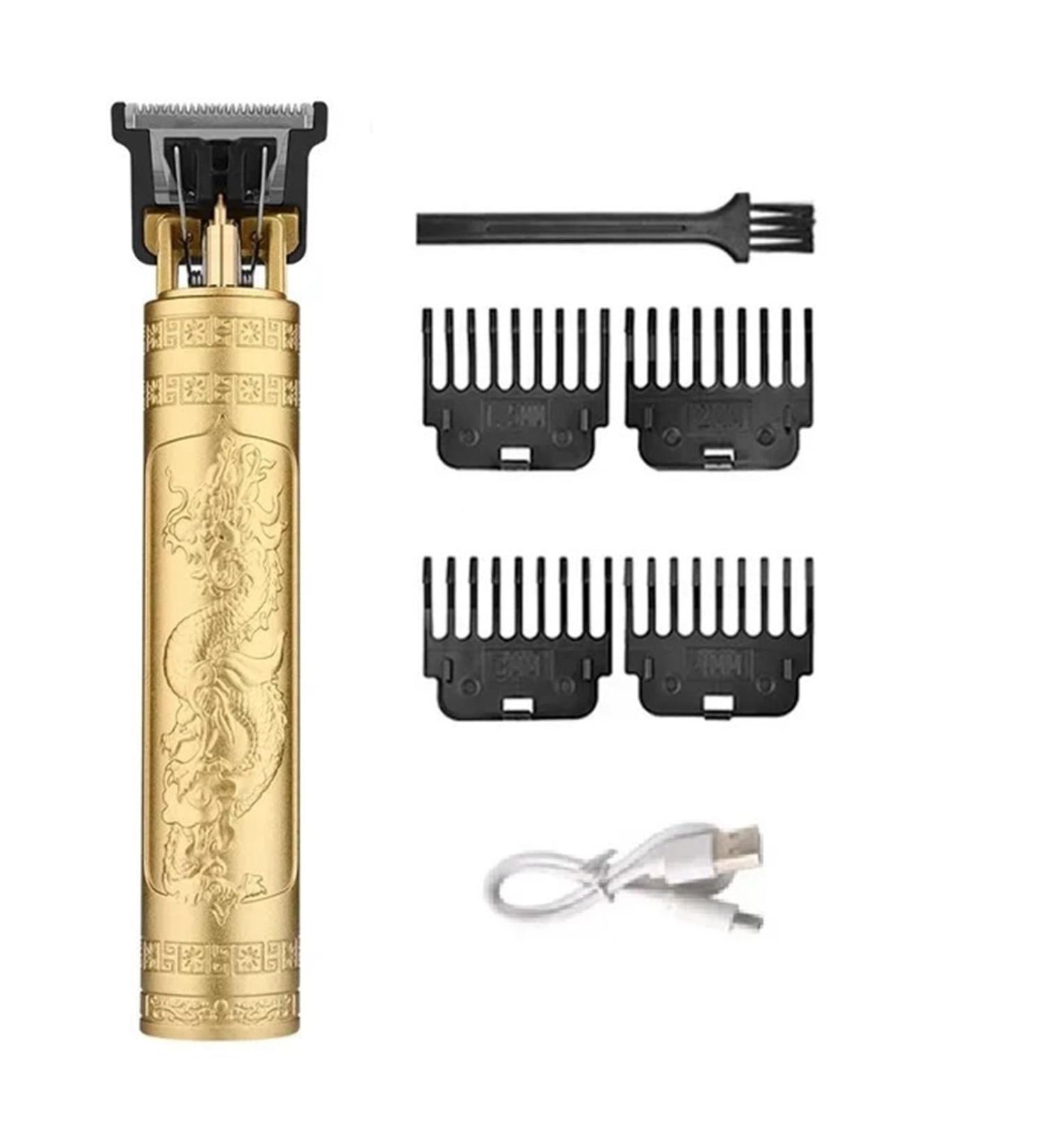 Shop T9 LCD Electric Hair Clipper - Rechargeable Men's Trimmer | Gold Dragon A - International Shipping Available - Buy Online on GoSupps.com