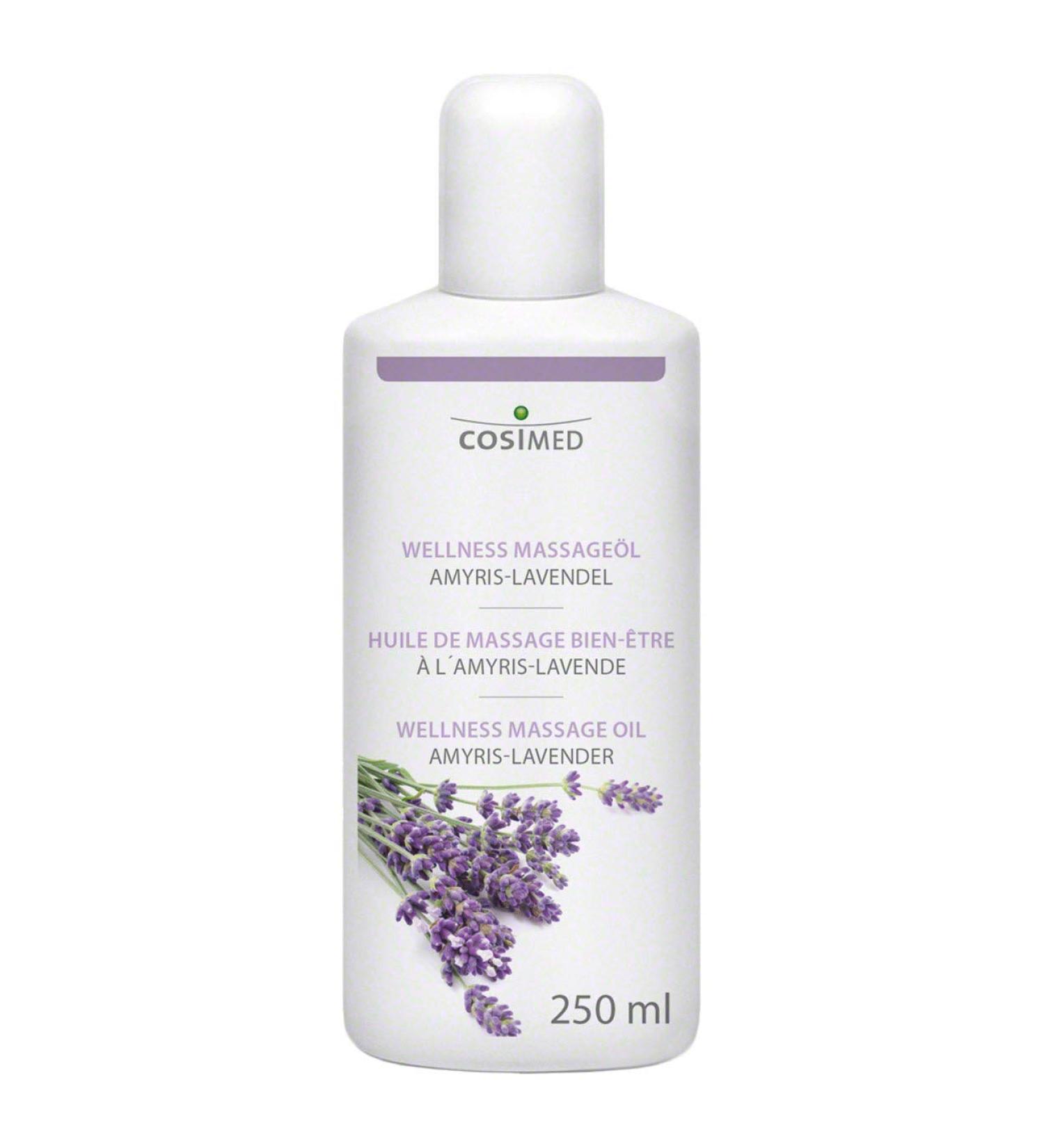 cosiMed massage oil Amyris-Lavender massage oil wellness therapy 250 ml