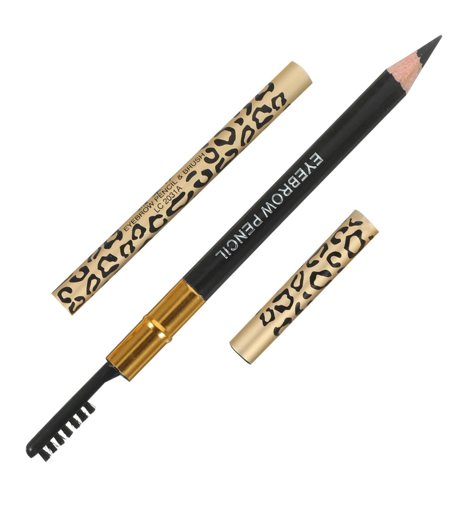 Baluue 2pcs Eeyebrow Pen with Brush Eyebrow Definer Pencil Eyebrow Makeup Long Lasting Waterproof Black 1# 1 count (Pack of 1) Black 1 - Buy Online on GoSupps.com