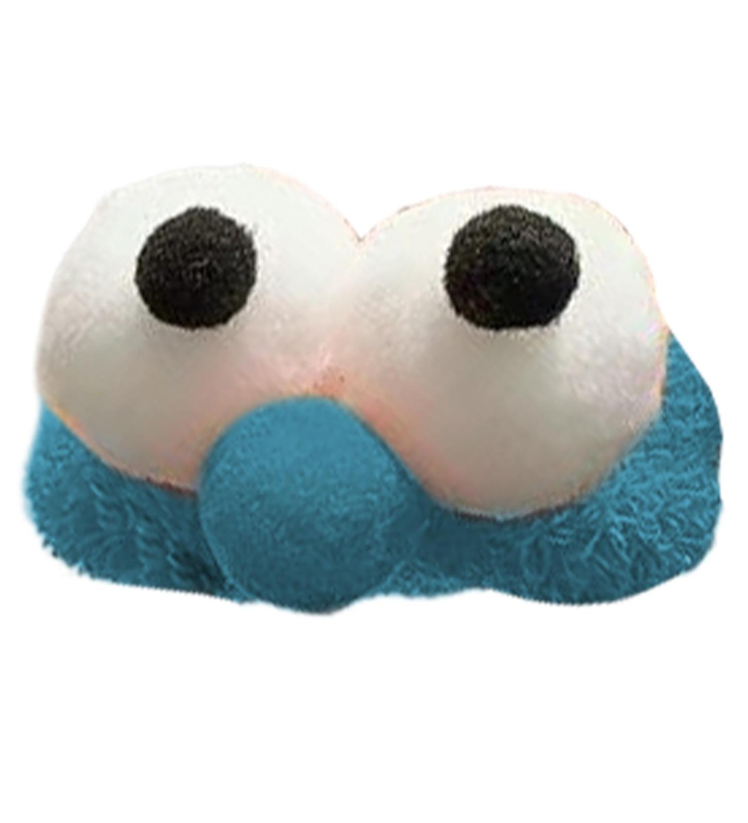 Funny Hair Clips Hair Scrunchies | High Elasticity Big Eyes Funny Hair Ties Girls Daily Hair Accessories For Women Girls Blue - Buy Online on GoSupps.com