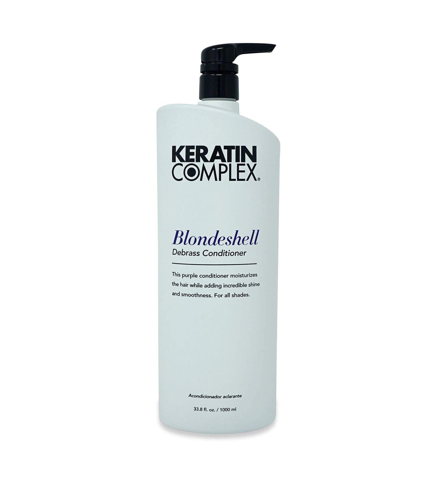 Keratin Complex Blondeshell Debrass Conditioner 33.80 Fl Oz (Pack of 1)